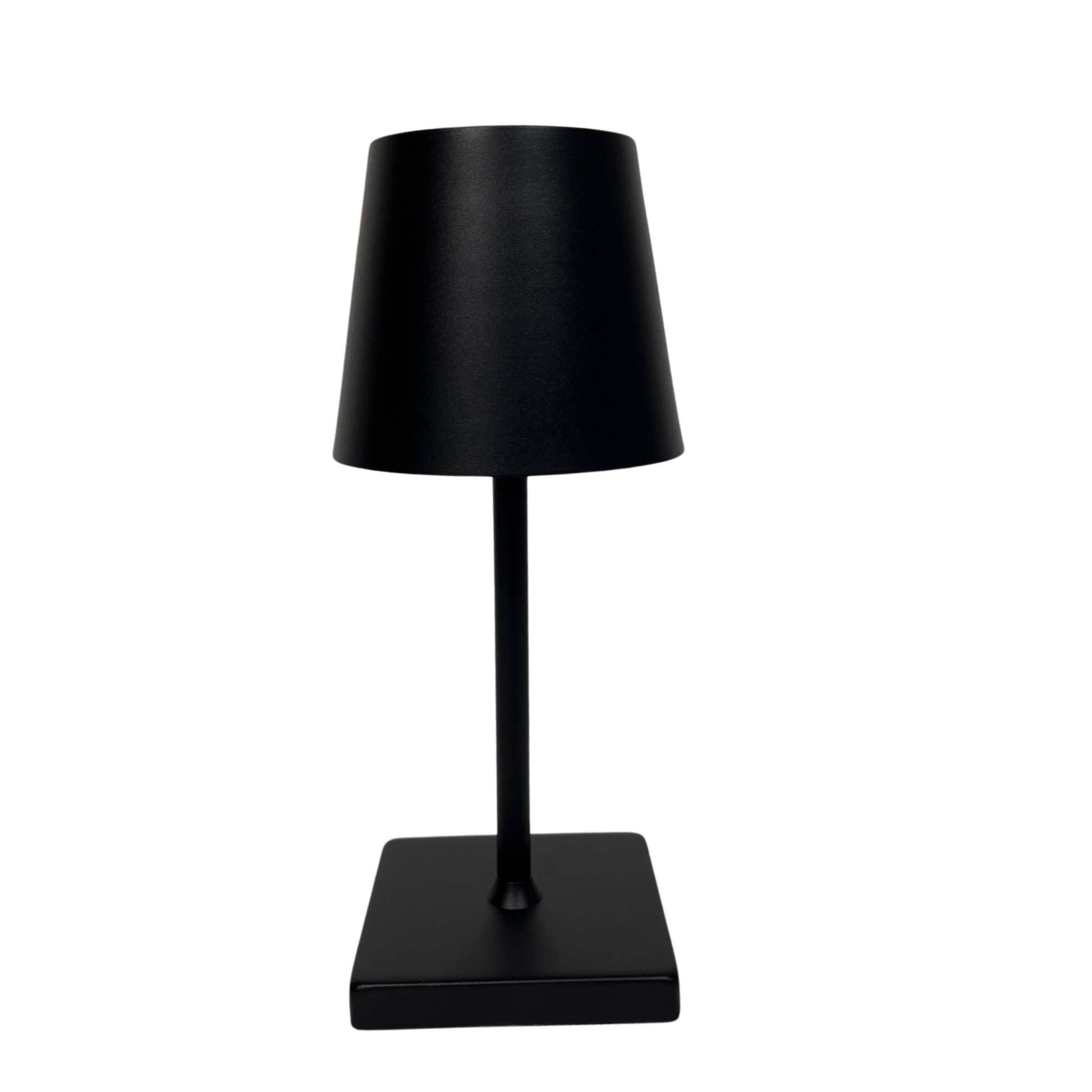Beam Column Rechargeable Table Lamp // Black - Disselt Designs