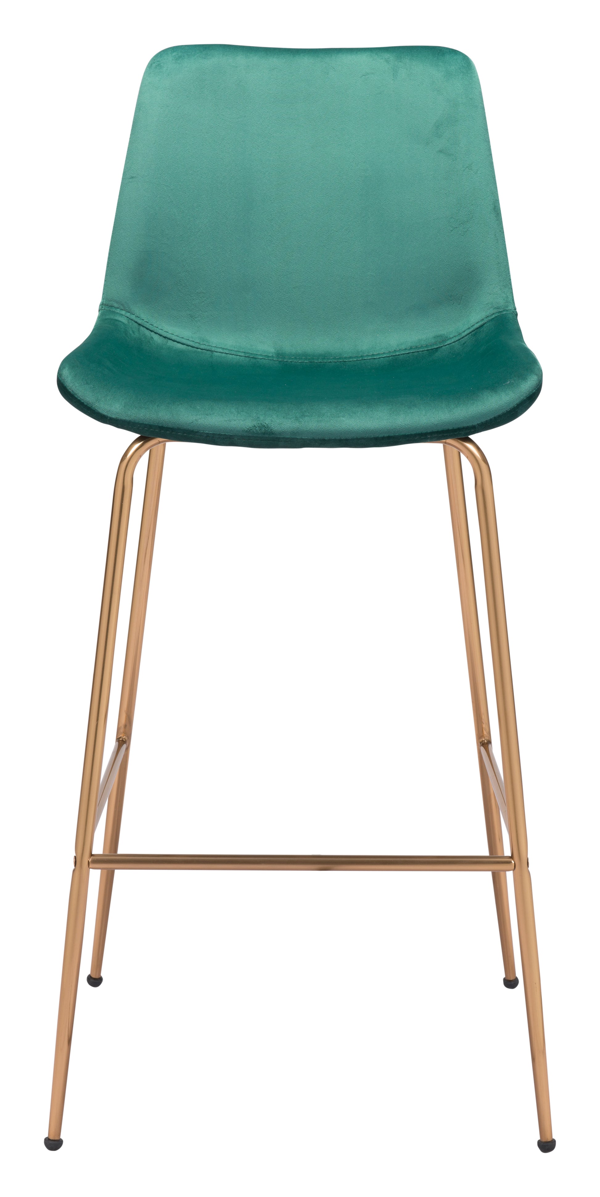 Tony Barstool Green & Gold - Disselt Designs