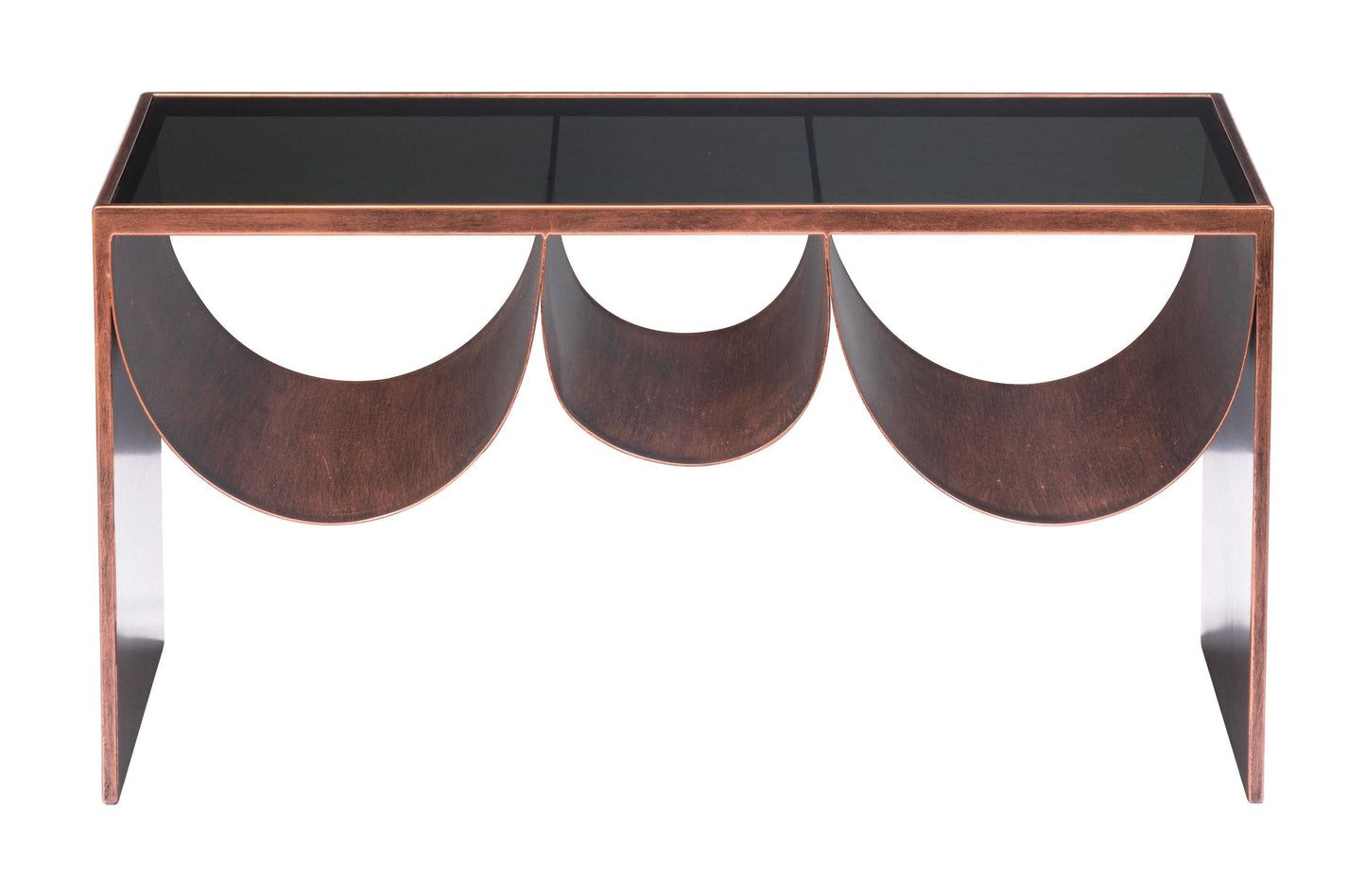 Aveiro Coffee Table Copper & Black - Disselt Designs