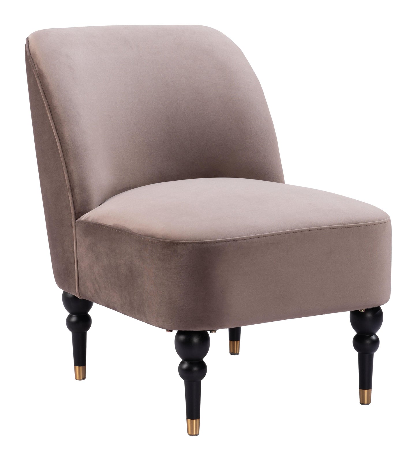 Bintulu Accent Chair Taupe - Disselt Designs