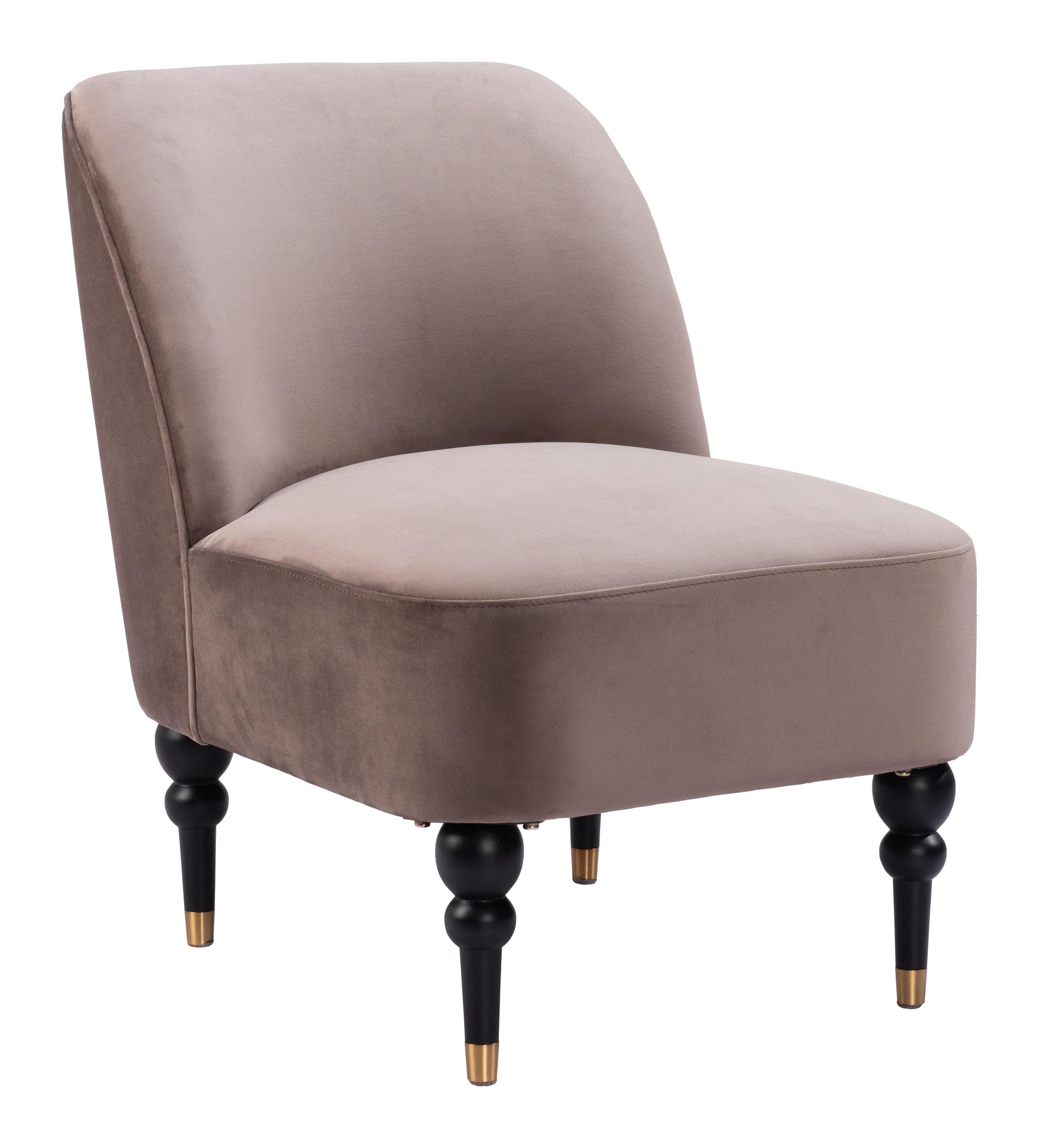 Bintulu Accent Chair Taupe - Disselt Designs