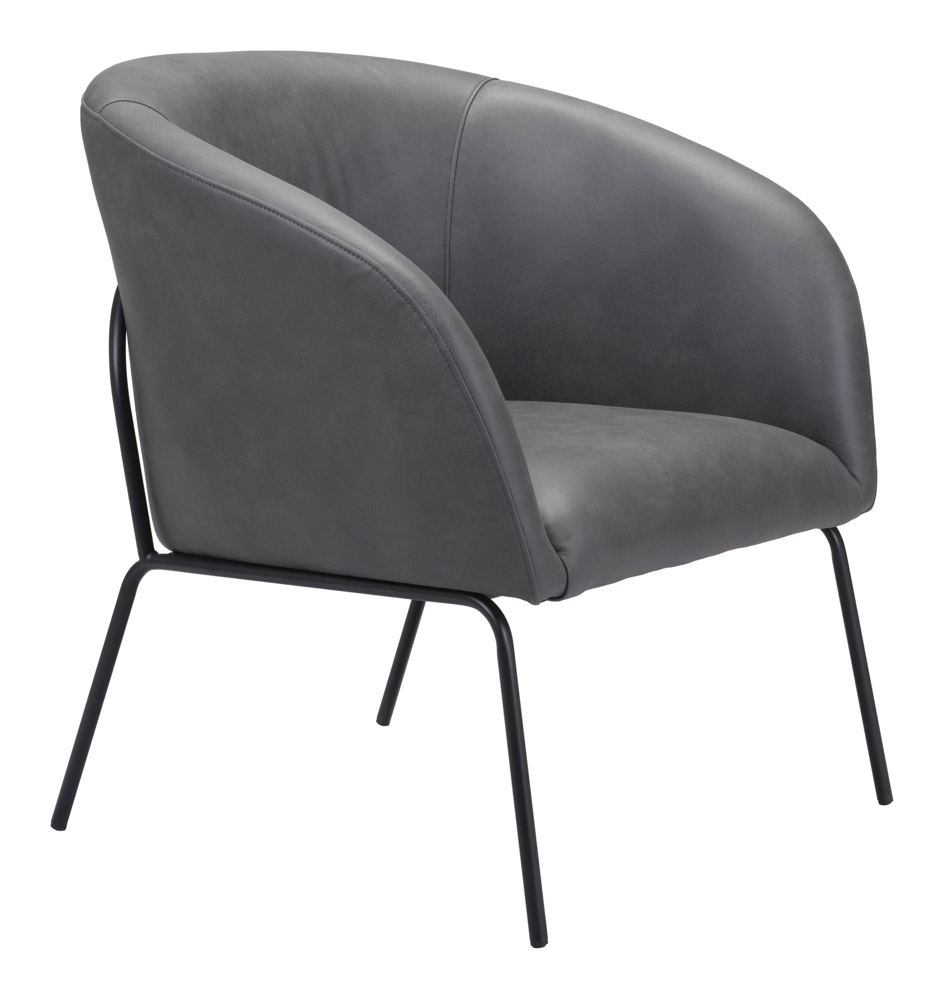 Quinten Accent Chair Vintage Gray - Disselt Designs