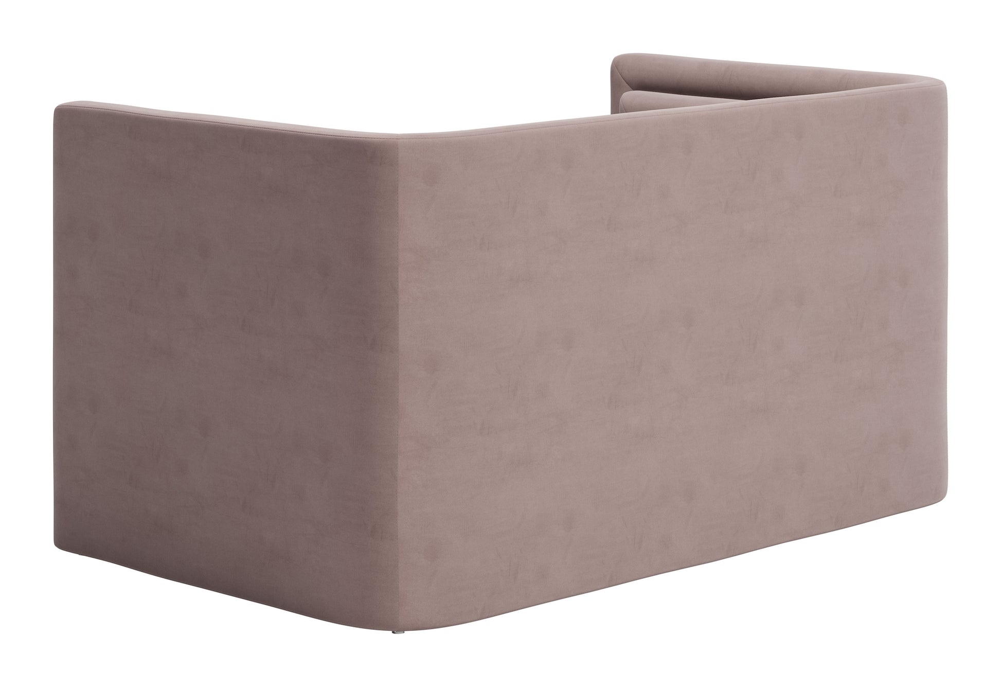 Trippel Loveseat Taupe - Disselt Designs