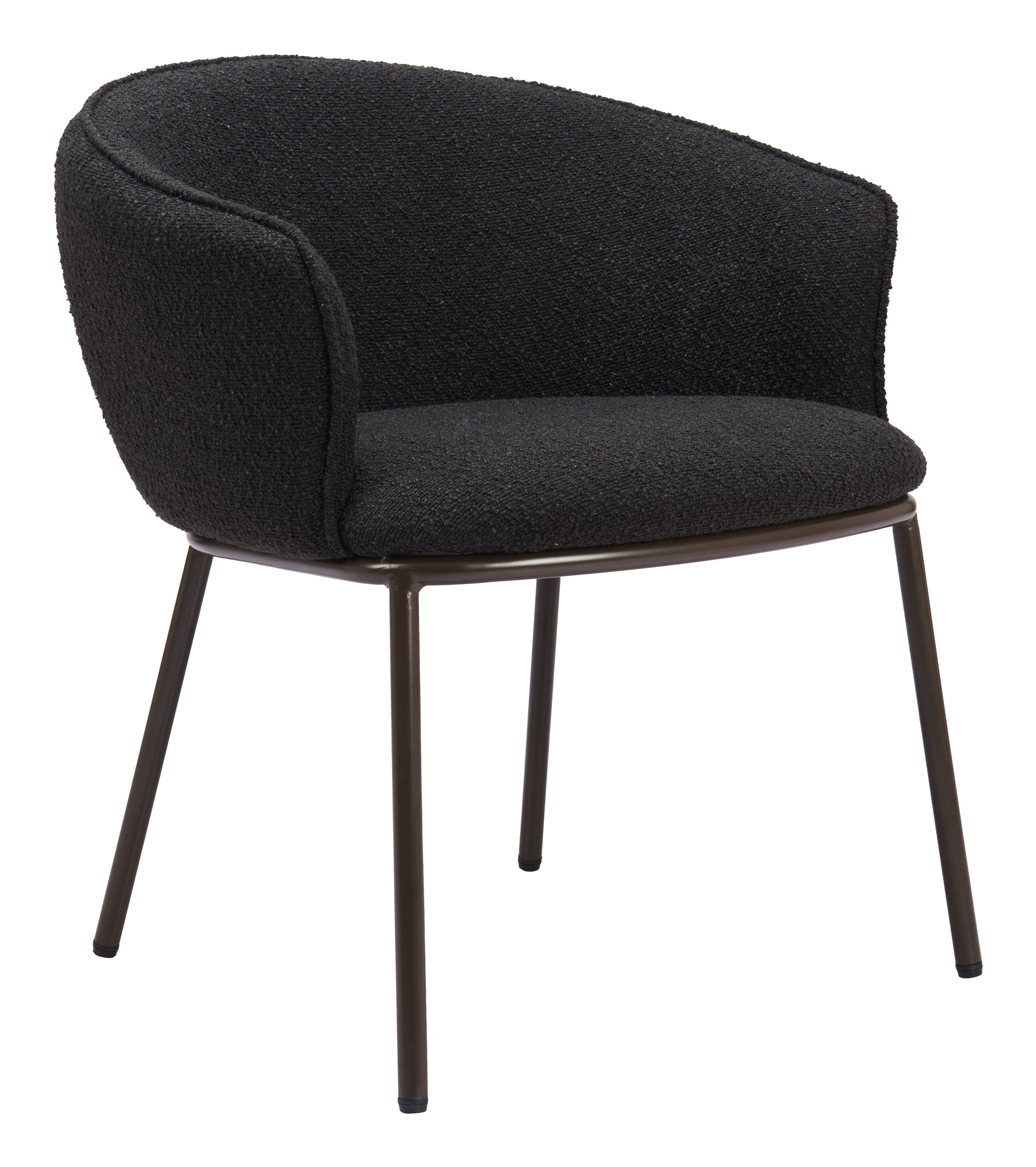 Essen Dining Chair Black & Bronze - Disselt Designs
