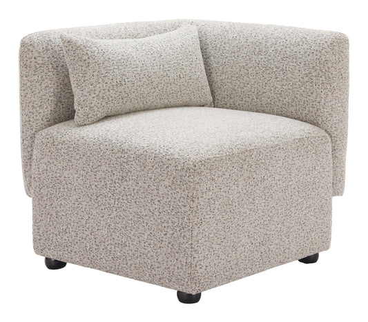 Simu Corner Chair Dune Greige - Disselt Designs