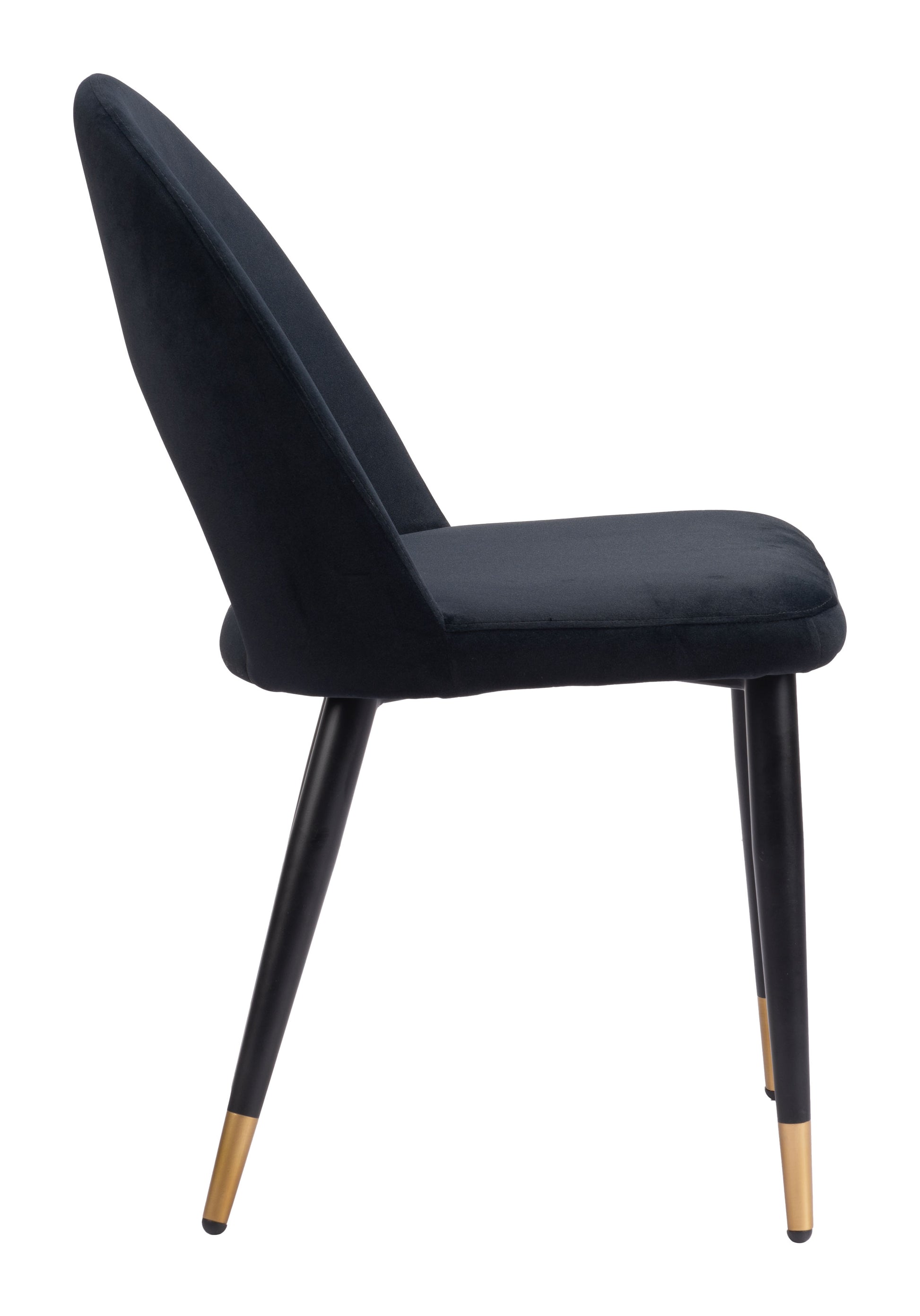 Menlo Dining Chair (Set of 2) Black - Disselt Designs