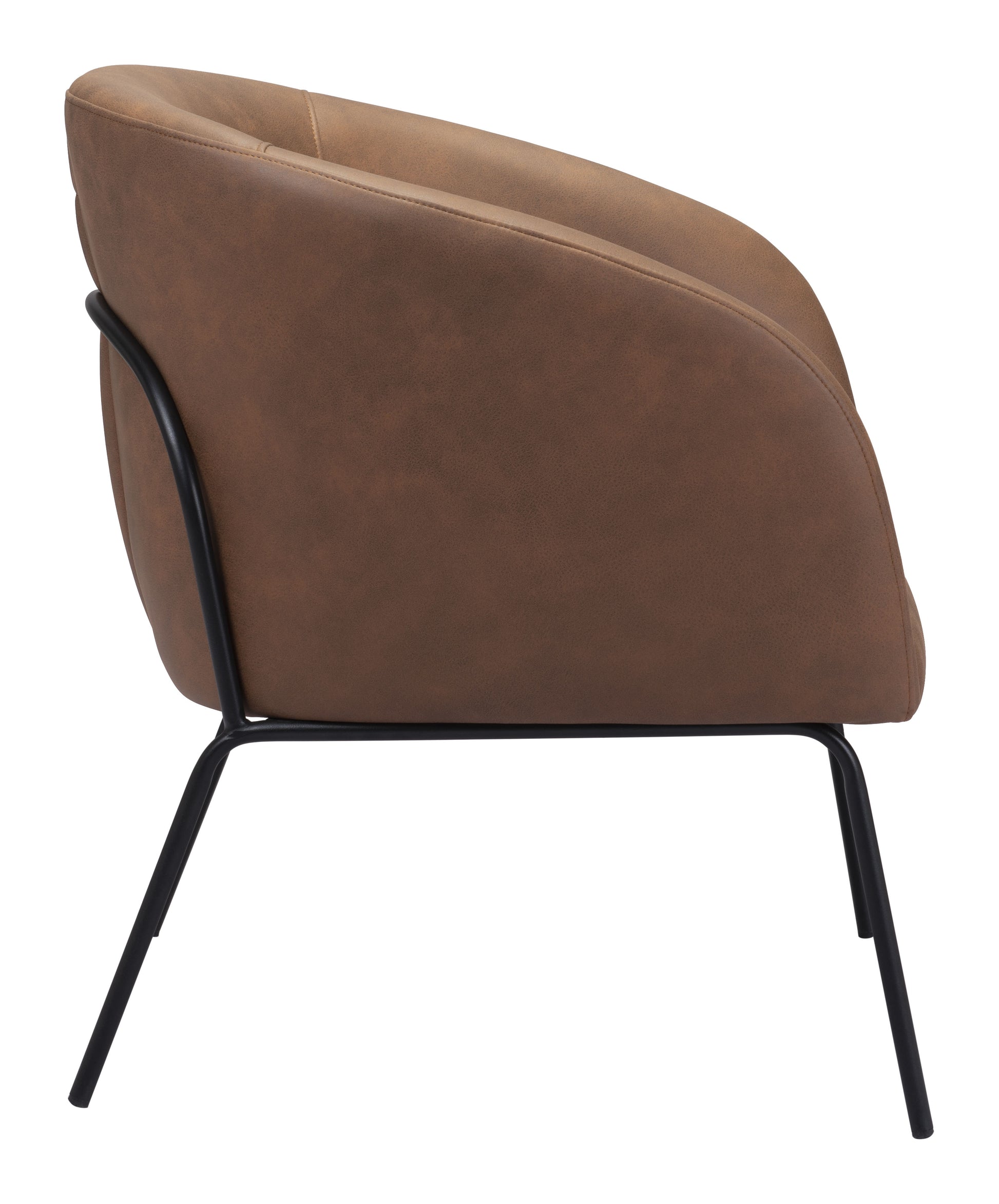 Quinten Accent Chair Vintage Brown - Disselt Designs