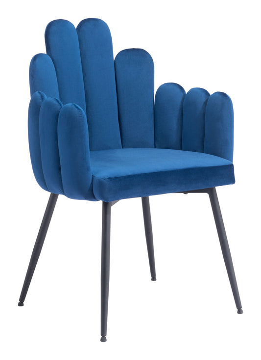 Noosa Dining Chair (Set of 2) Navy Blue - Disselt Designs