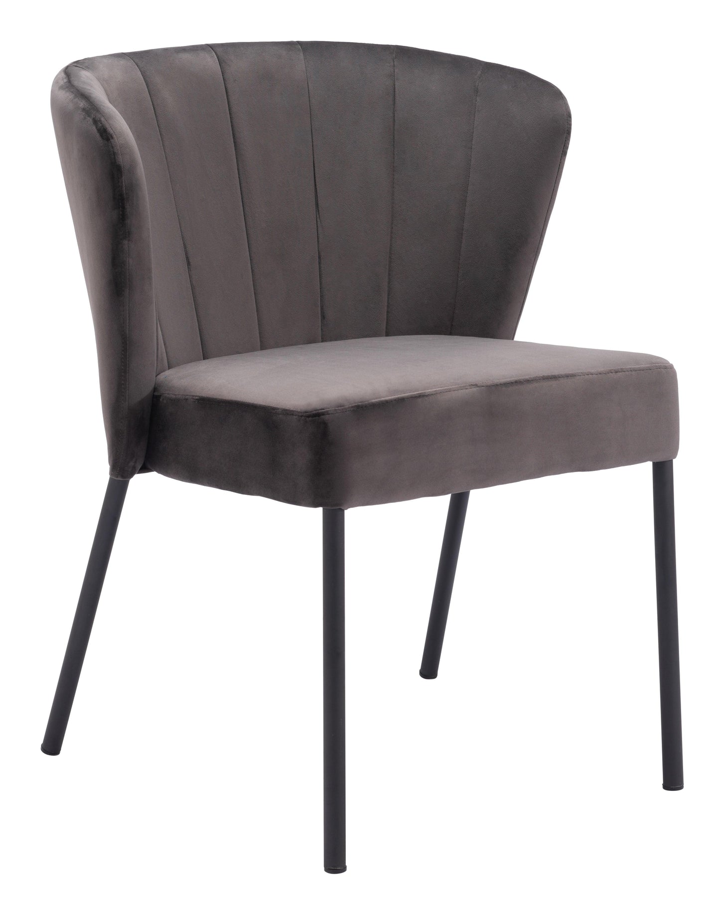 Aimee Dining Chair (Set of 2) Gray - Disselt Designs