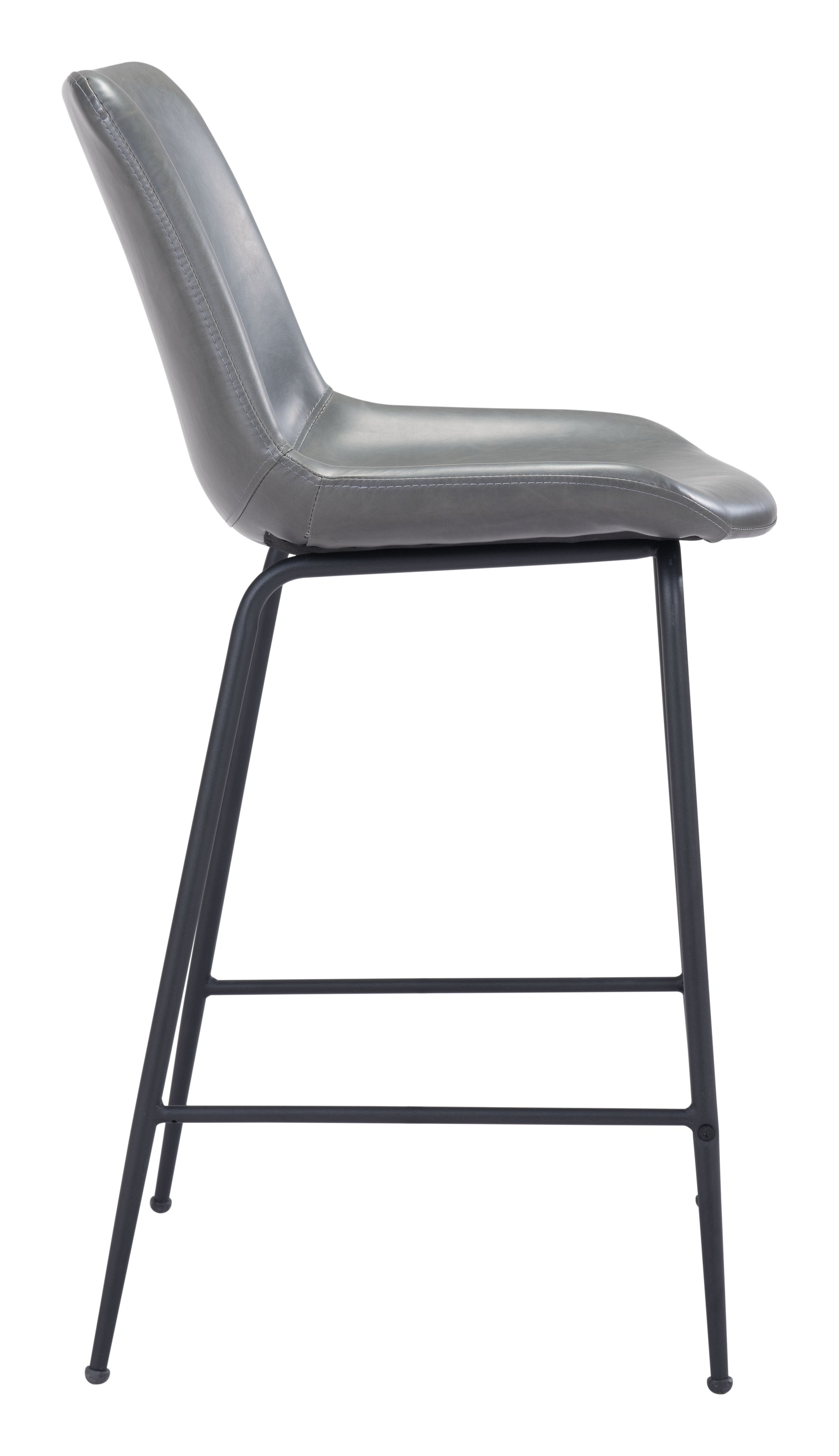 Byron Counter Stool Gray - Disselt Designs