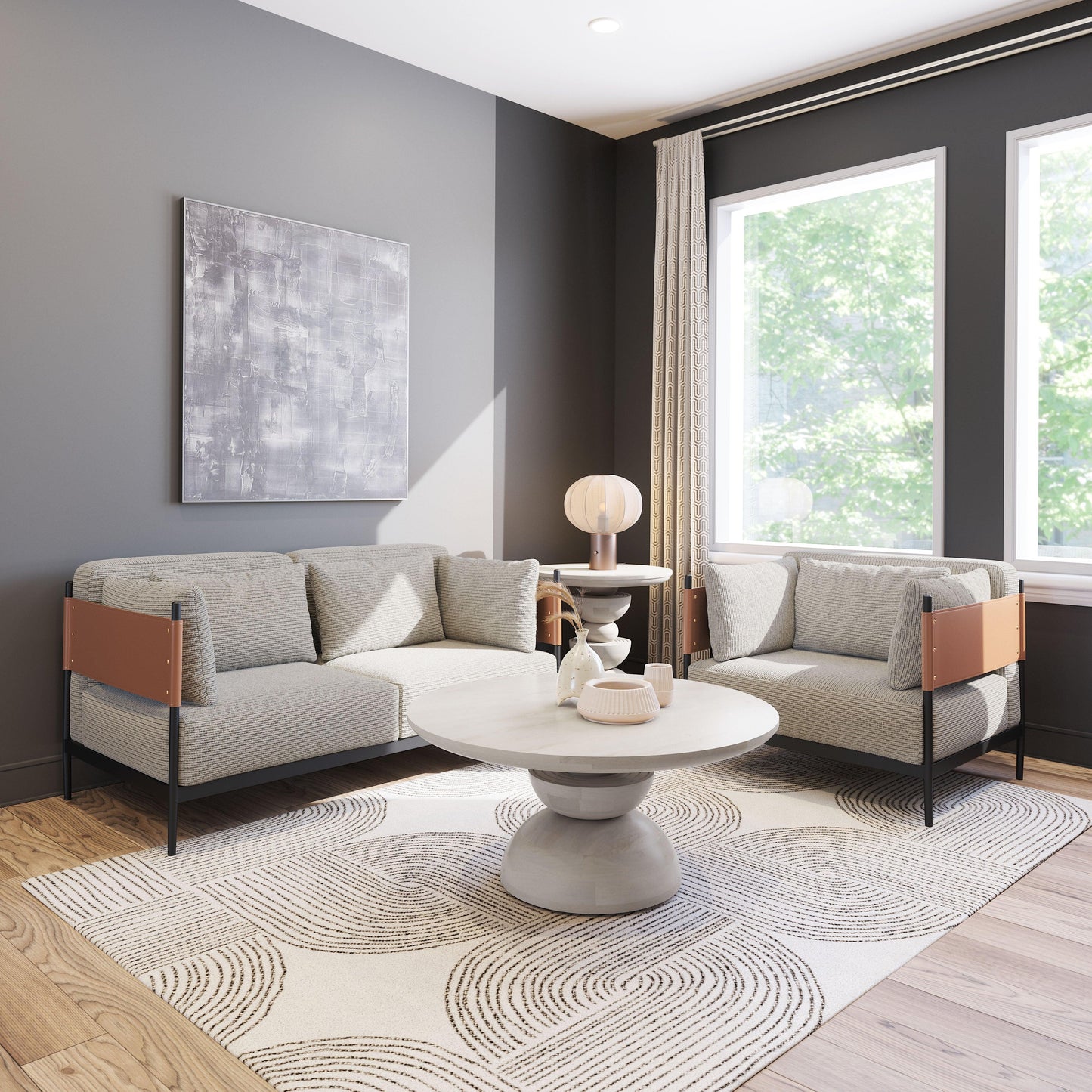 Bilanka Coffee Table Whitewashed - Disselt Designs
