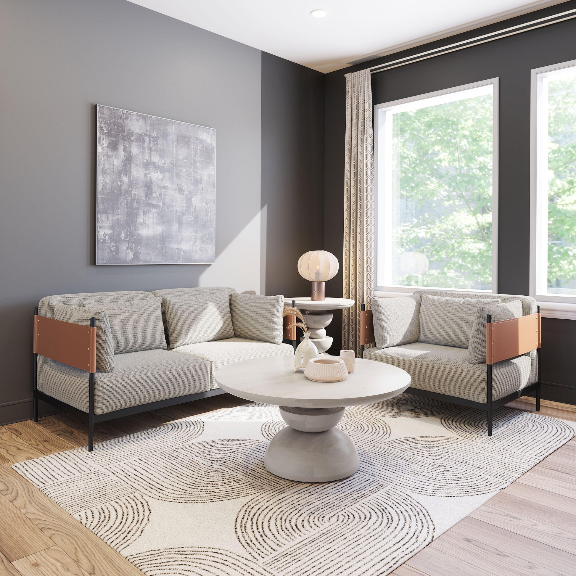 Bilanka Coffee Table Whitewashed - Disselt Designs