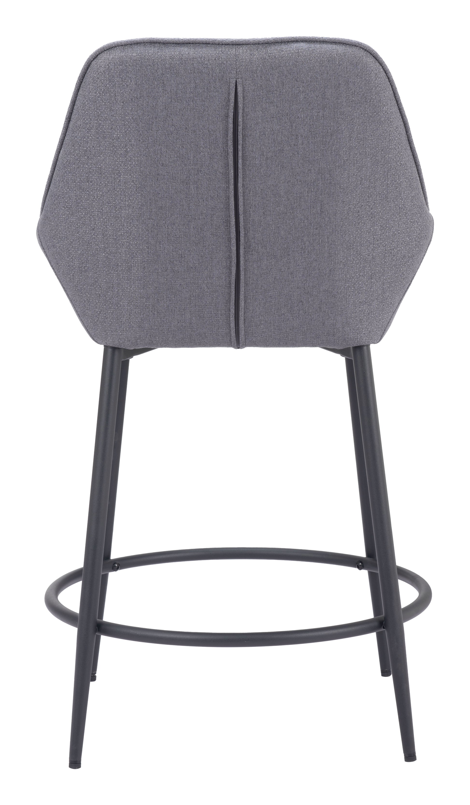 Vila Counter Stool (Set of 2) Gray - Disselt Designs