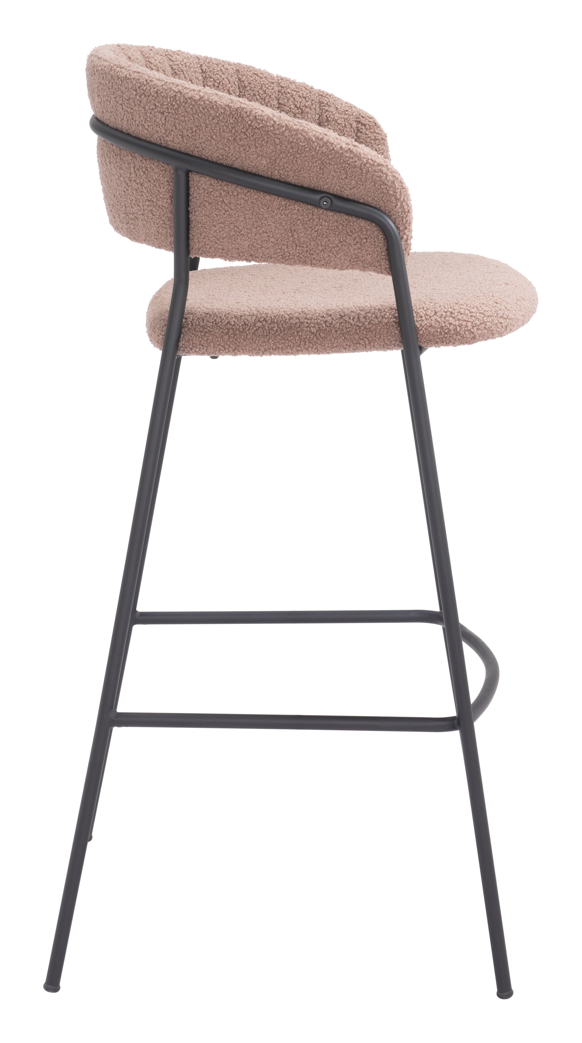 Josephine Barstool (Set of 2) Brown - Disselt Designs