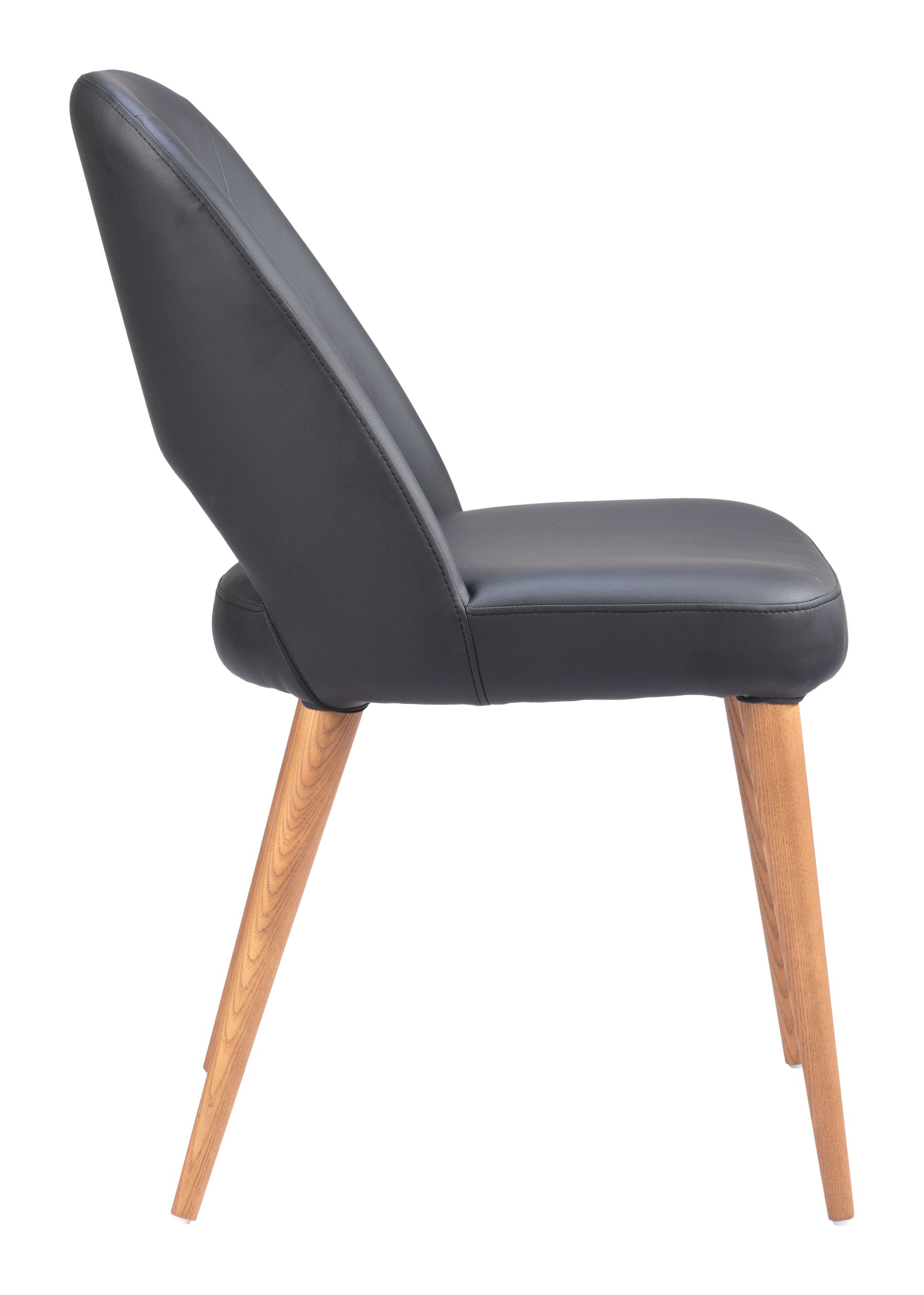 Leith Dining Chair (Set of 2) Black - Disselt Designs
