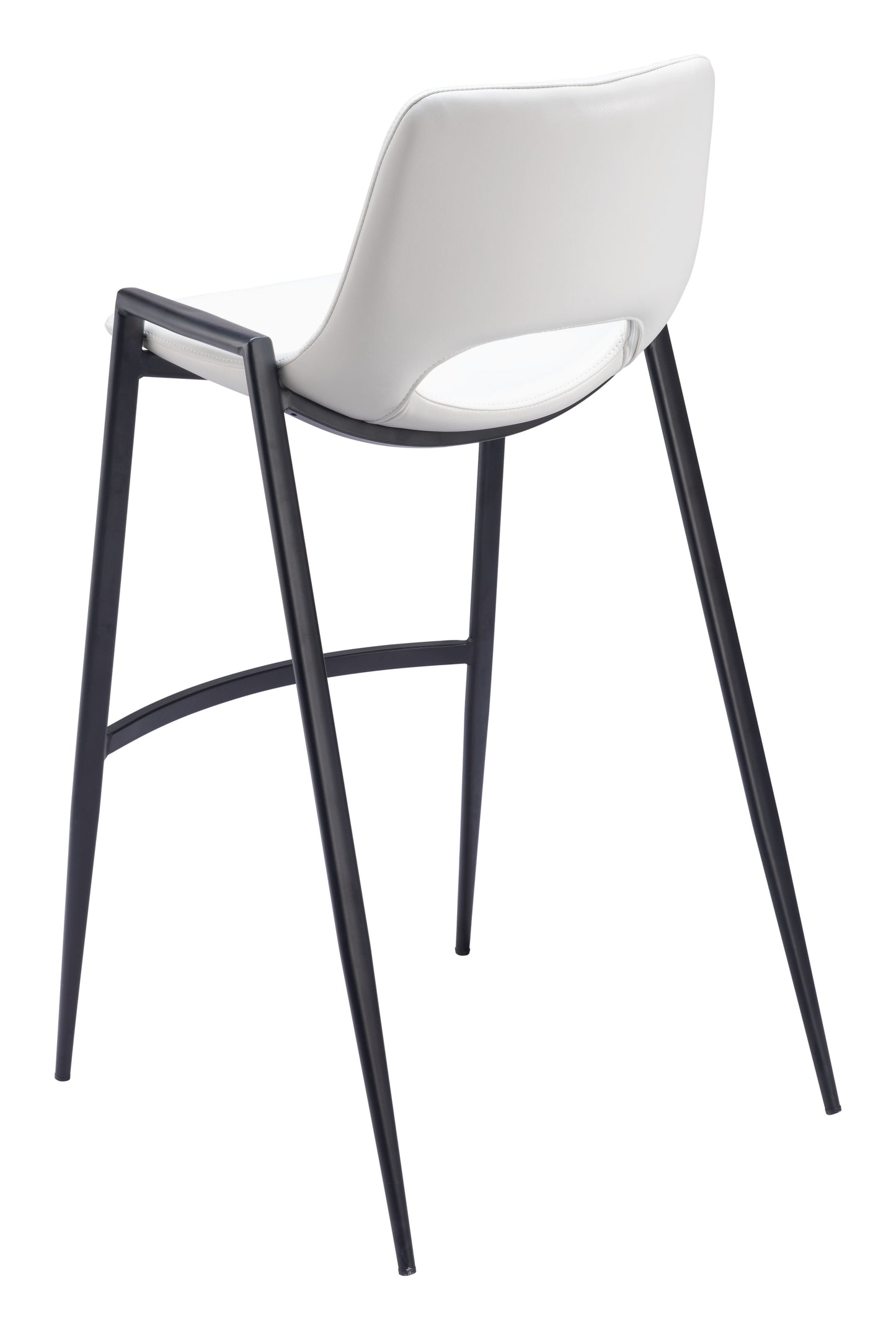Desi Barstool (Set of 2) White - Disselt Designs