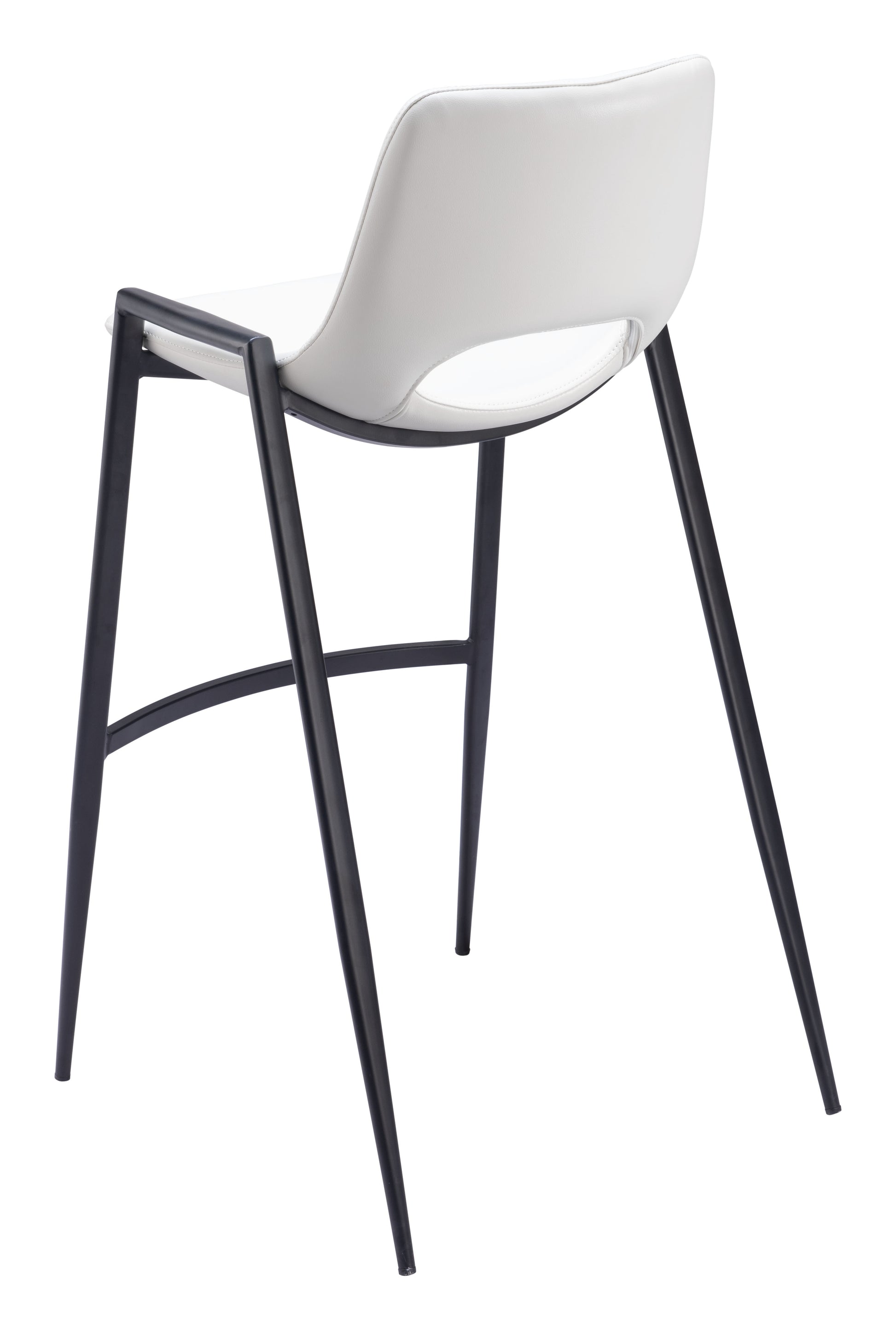 Desi Barstool (Set of 2) White - Disselt Designs