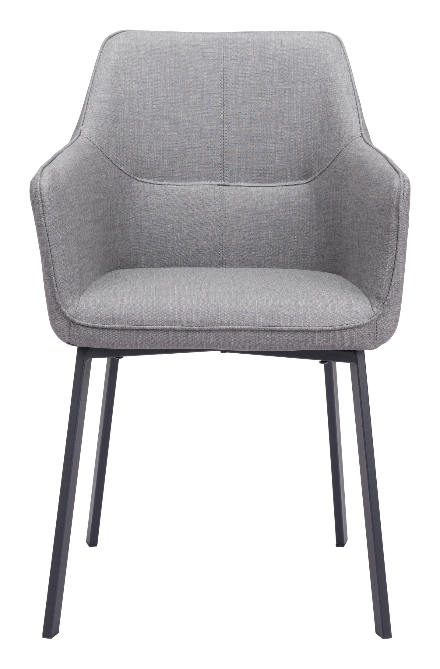 Adage Dining Chair (Set of 2) Gray - Disselt Designs
