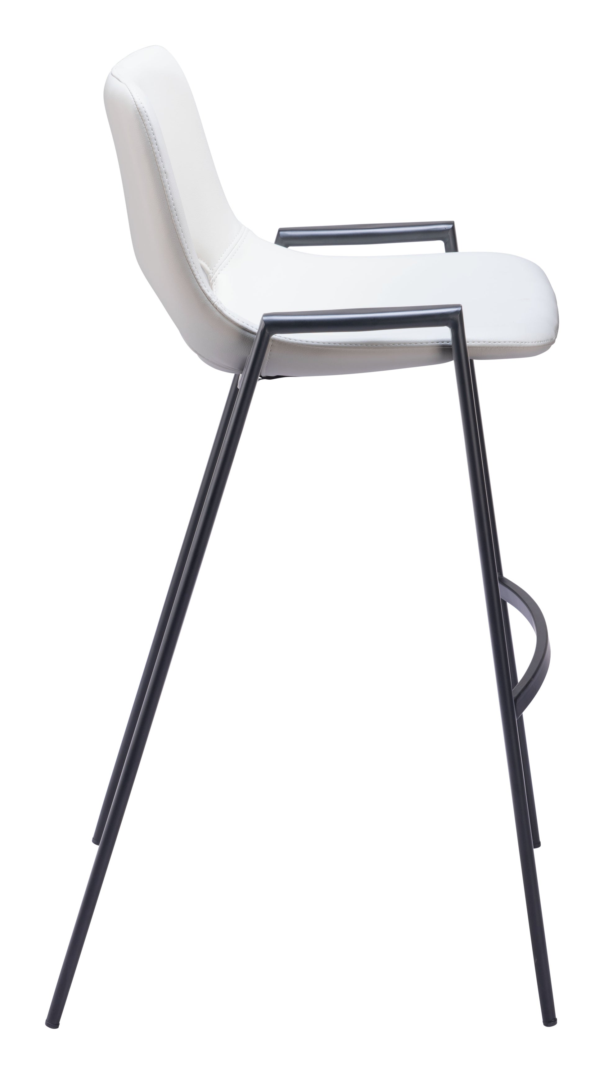 Desi Barstool (Set of 2) White - Disselt Designs