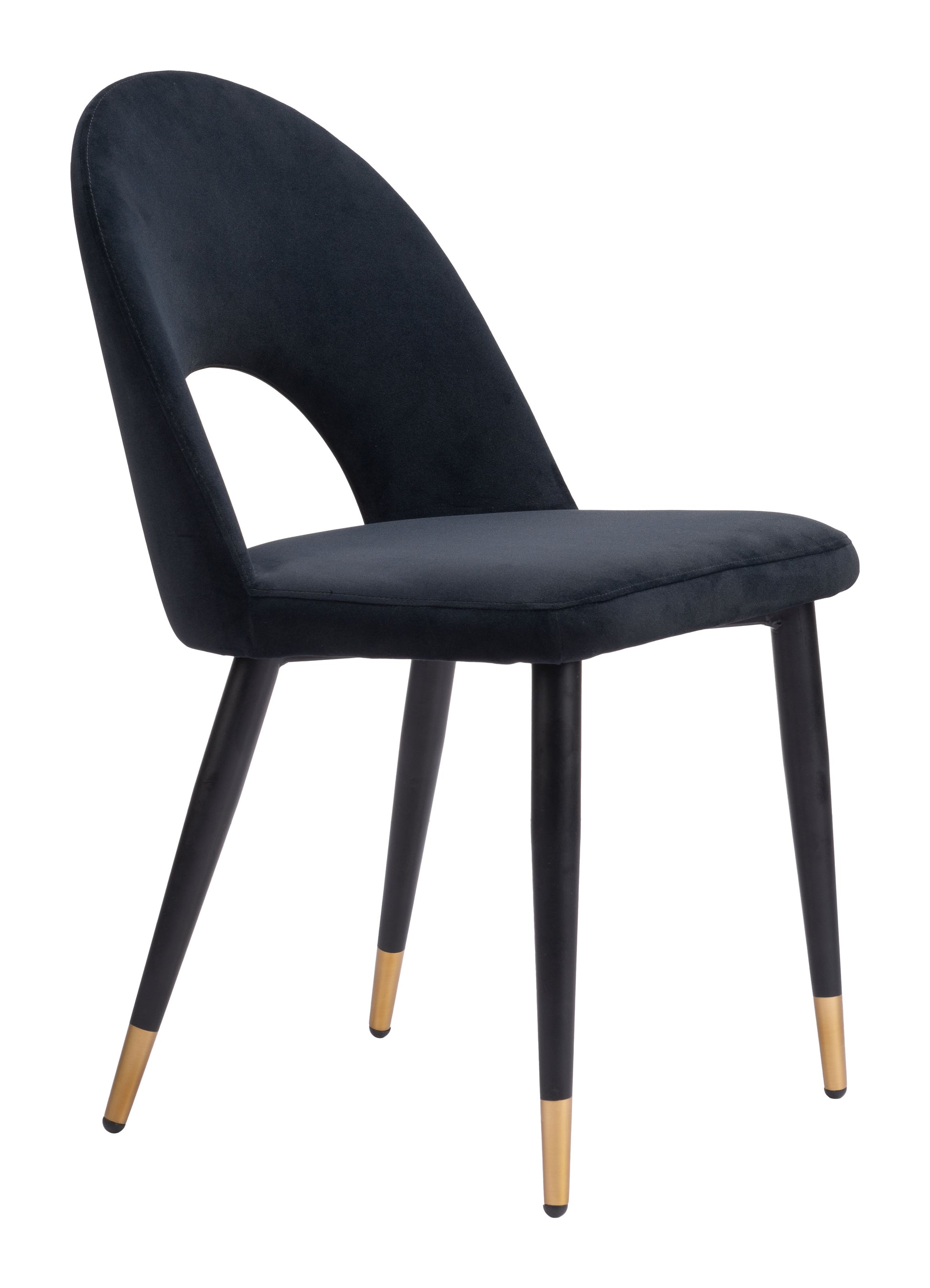 Menlo Dining Chair (Set of 2) Black - Disselt Designs