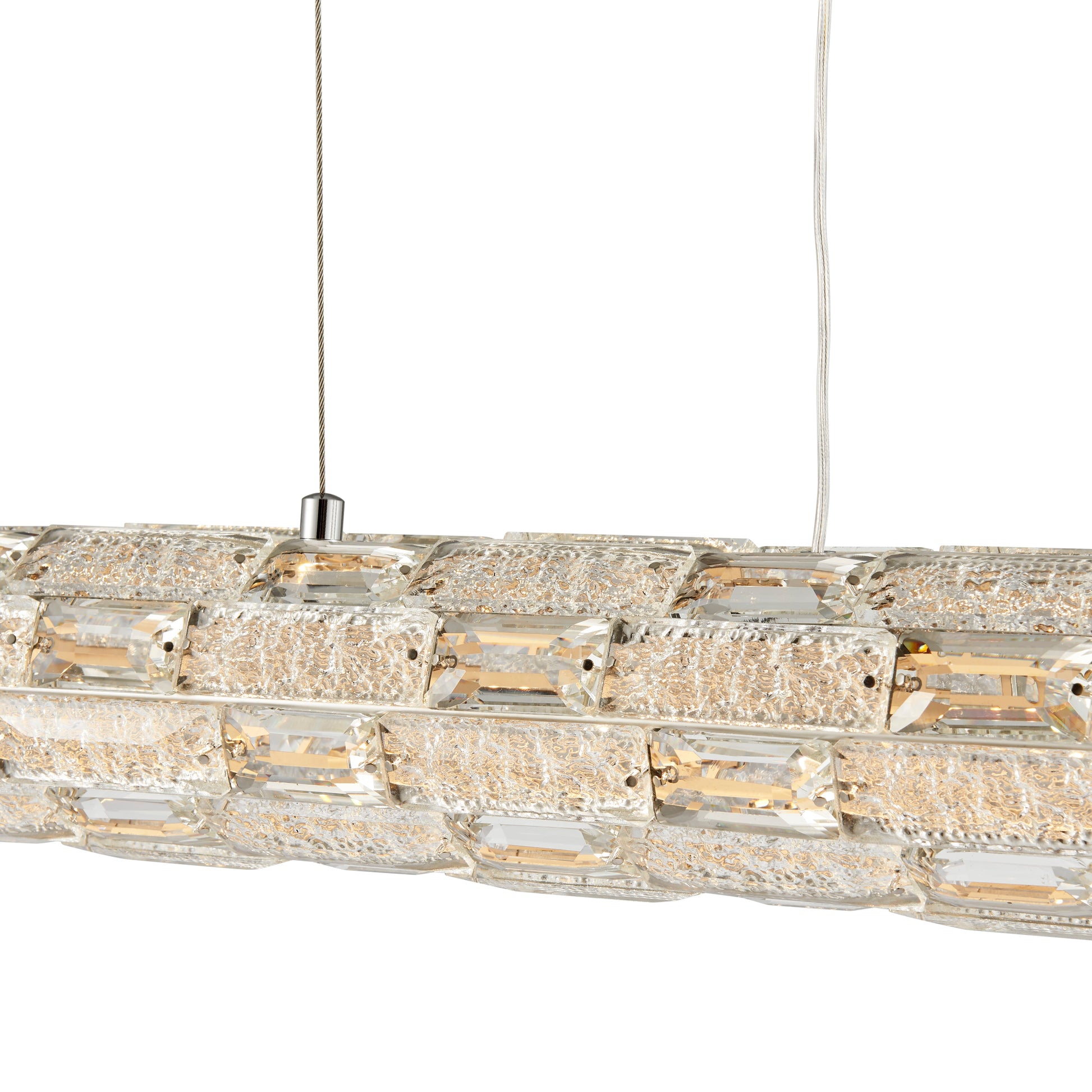 Rustica Crystal Chandelier // Chrome - Disselt Designs