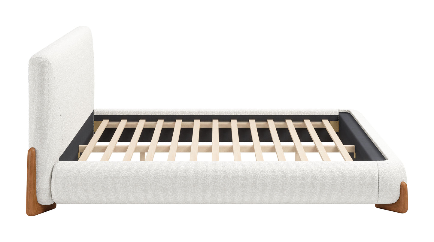 Baris King Bed Ivory