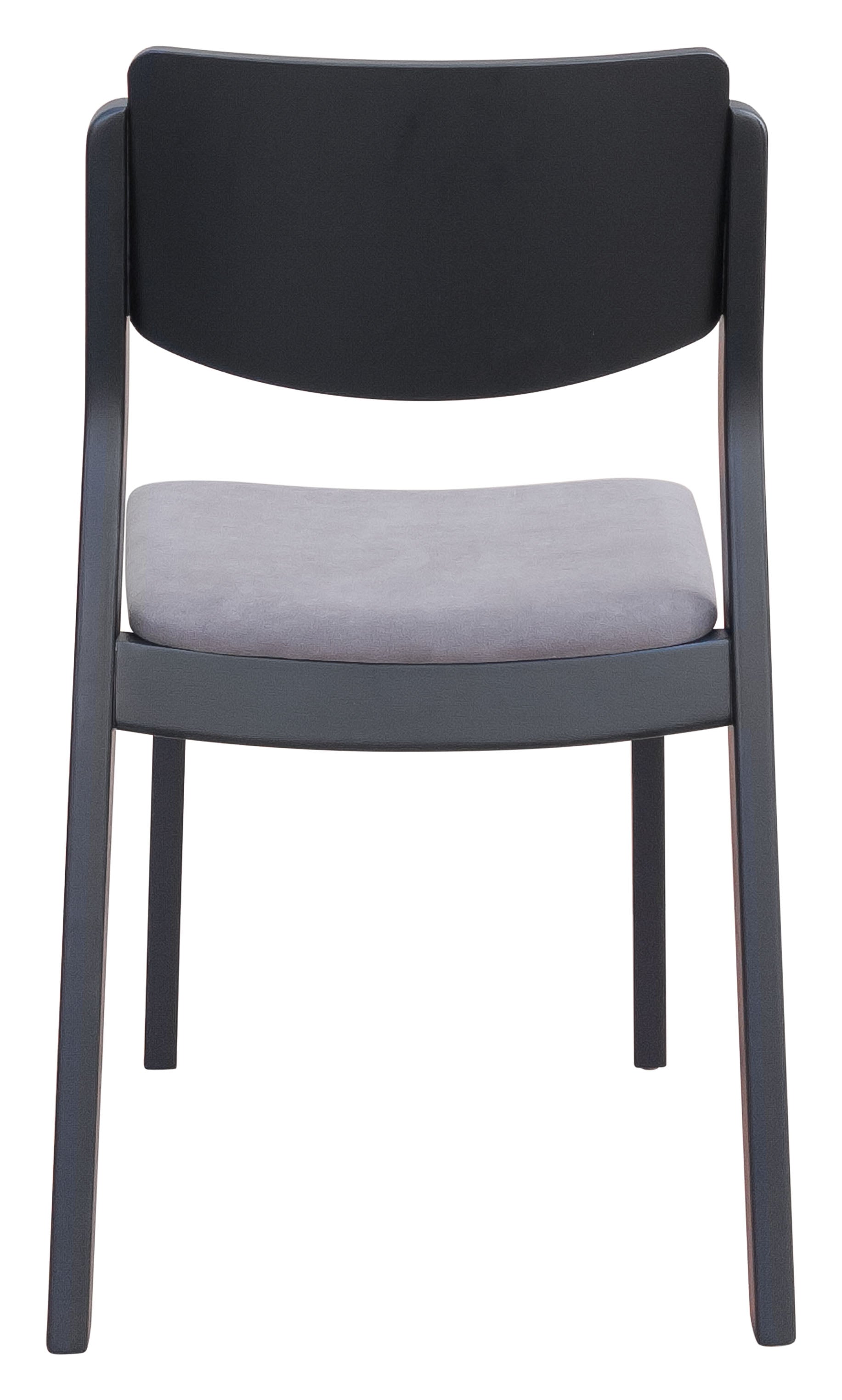 Desdamona Dining Chair (Set of 2) Gray & Black - Disselt Designs