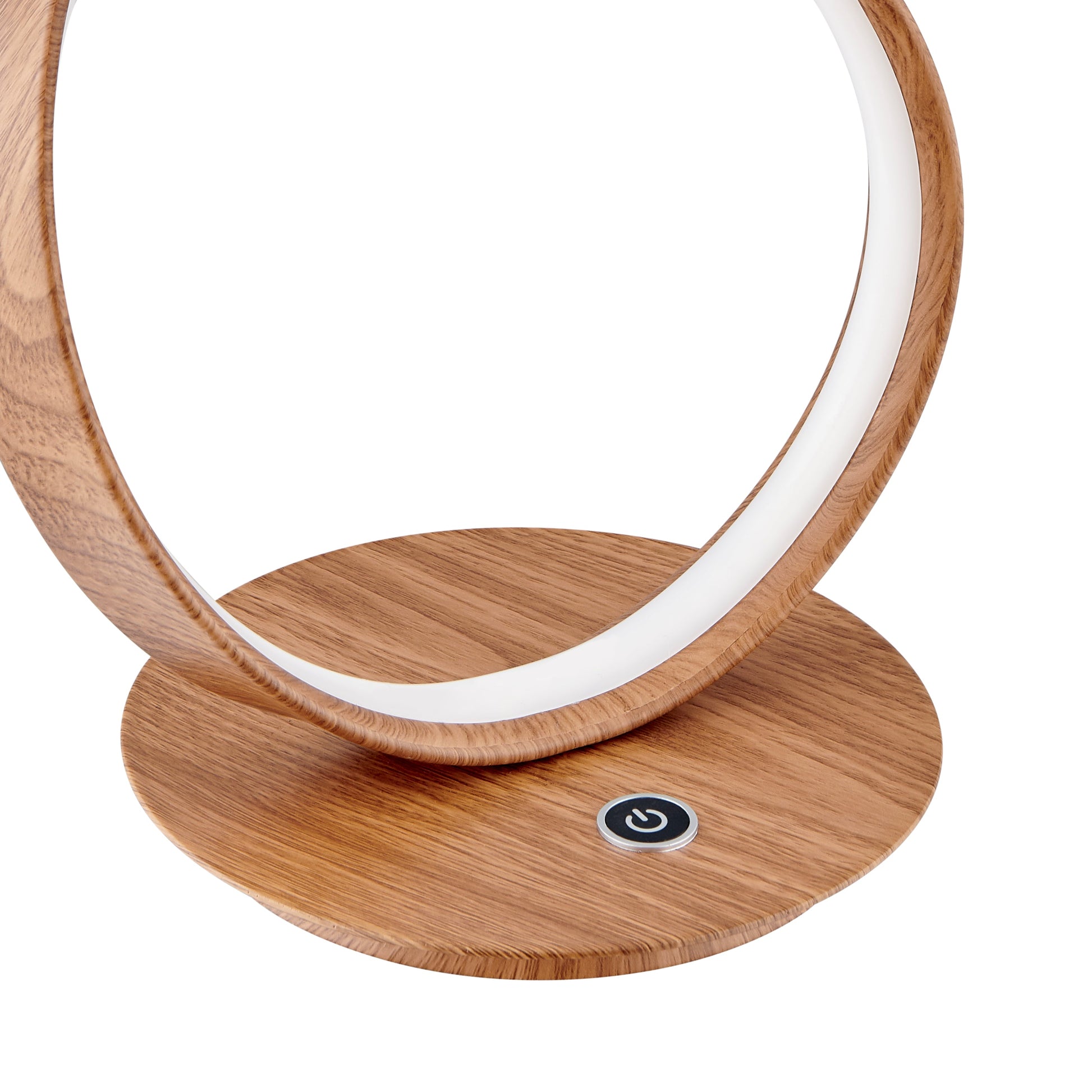 Amsterdam LED with Touch Dimmer Table Lamp // Light Wood - Disselt Designs