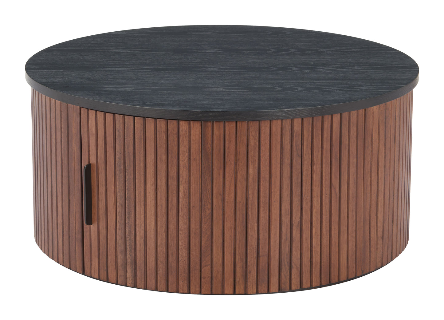 Nejaus Coffee Table Black & Walnut - Disselt Designs