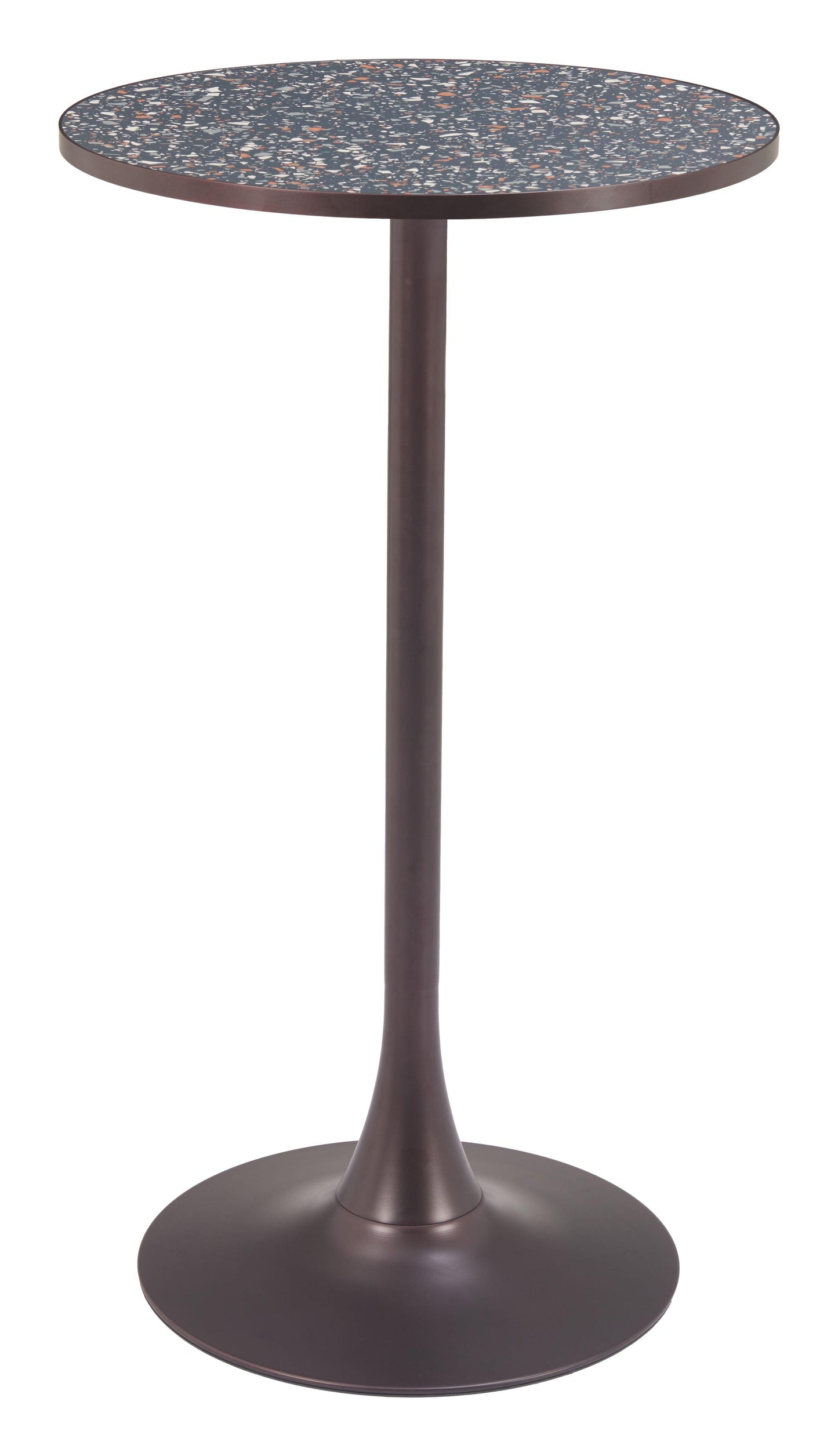 Bite Bar Table Black & Bronze - Disselt Designs