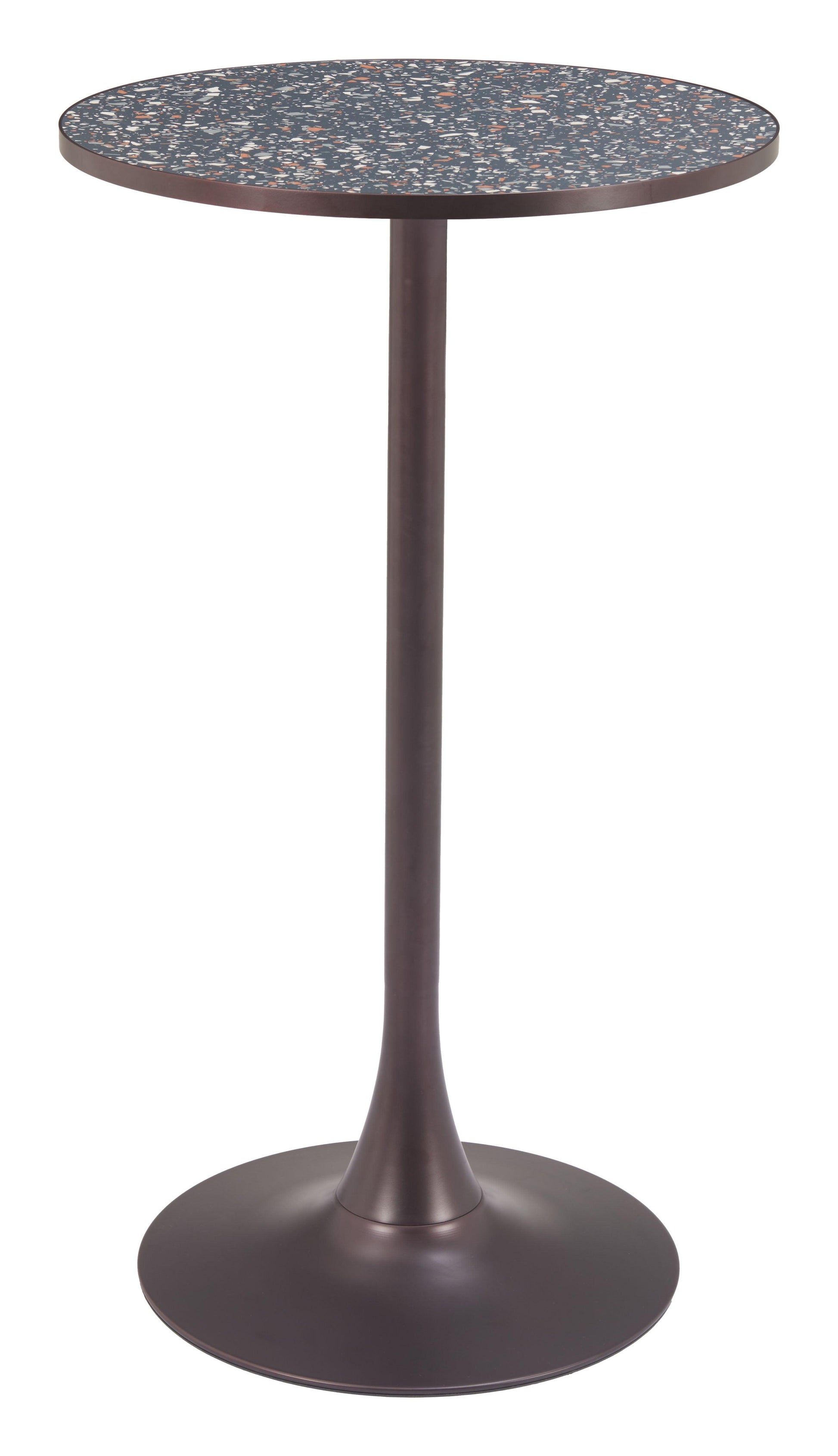 Bite Bar Table Black & Bronze - Disselt Designs