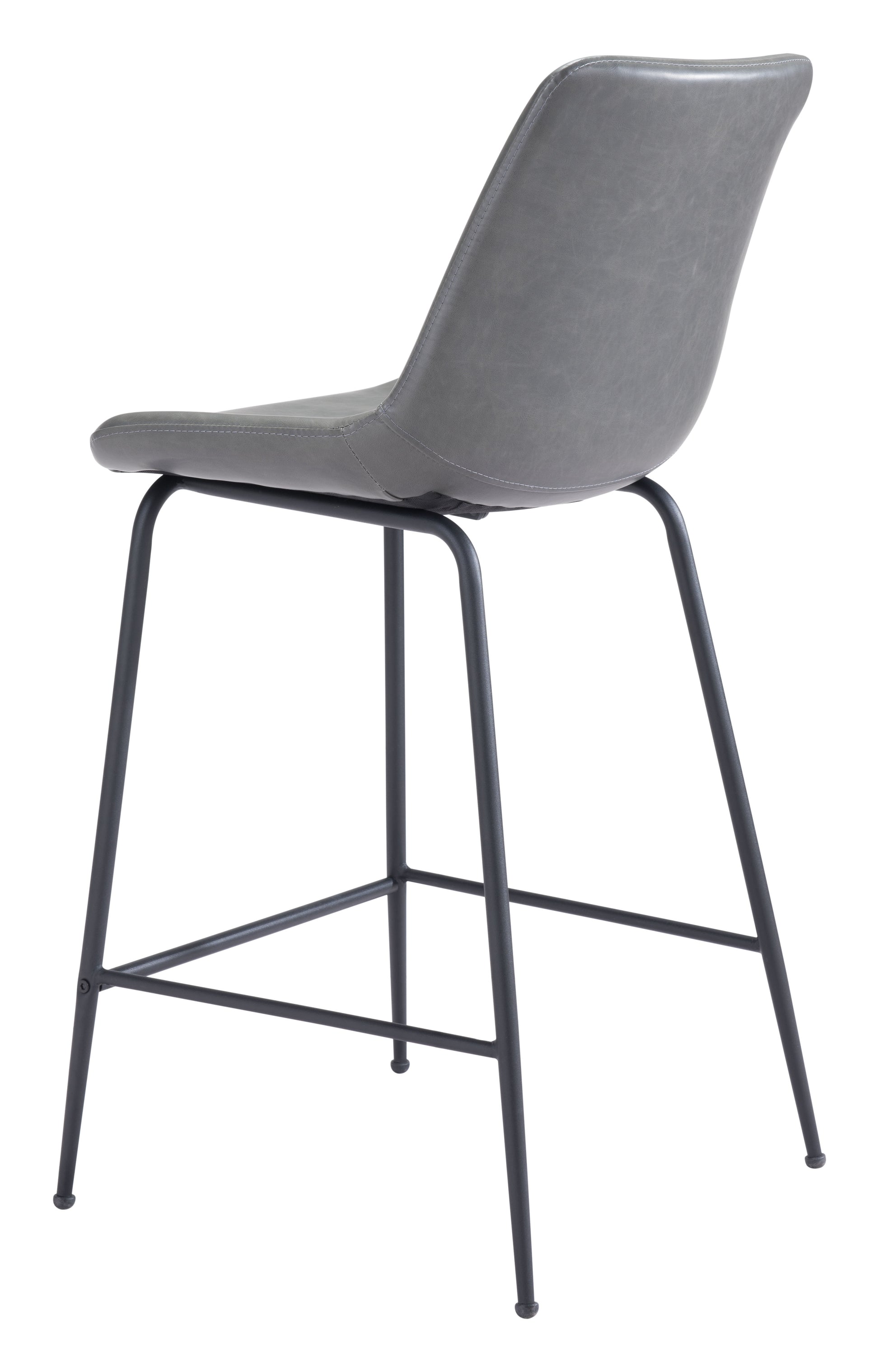 Byron Counter Stool Gray - Disselt Designs