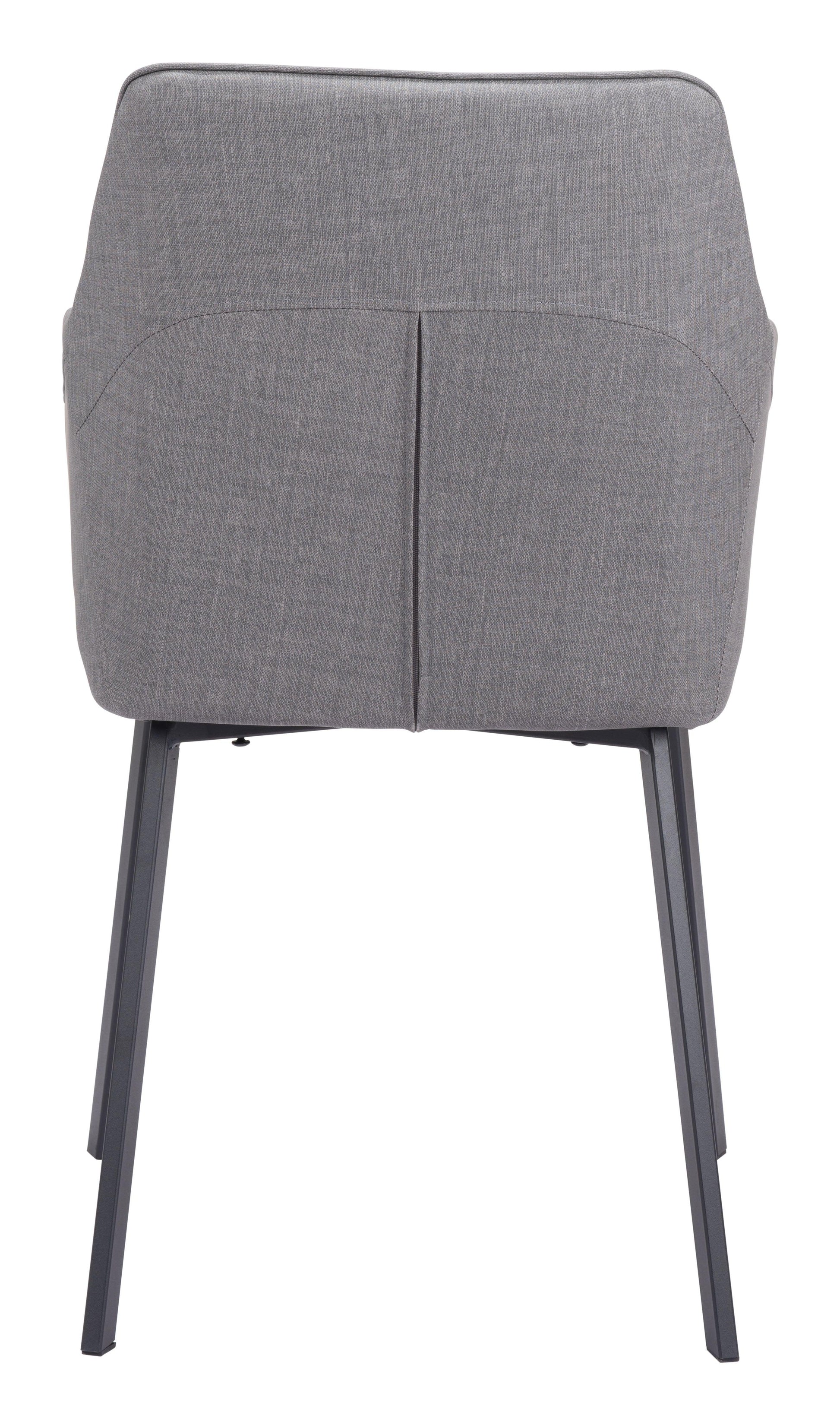 Adage Dining Chair (Set of 2) Gray - Disselt Designs
