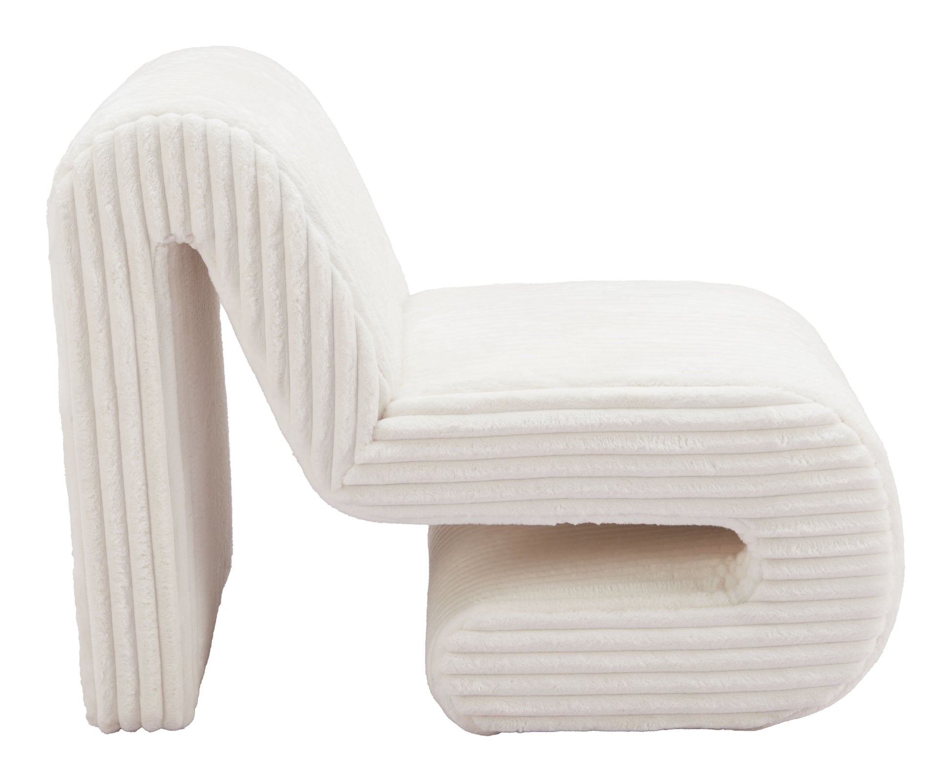 Opam Accent Chair White - Disselt Designs