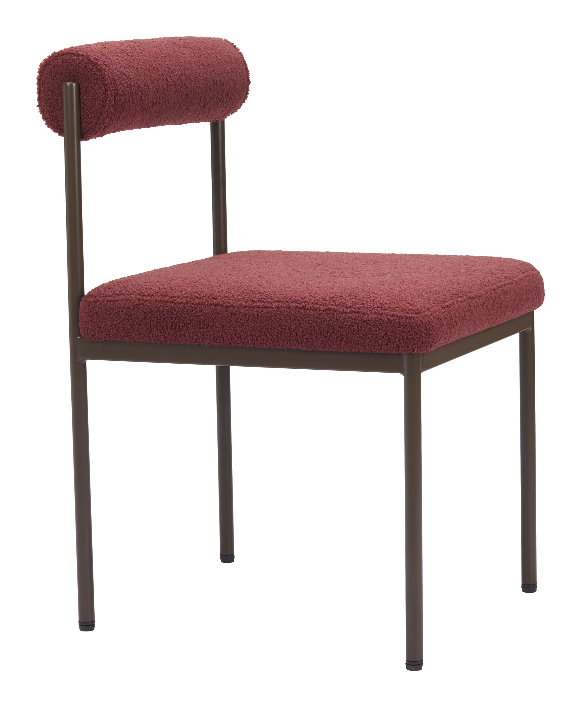 Livorno Dining Chair Red & Bronze - Disselt Designs