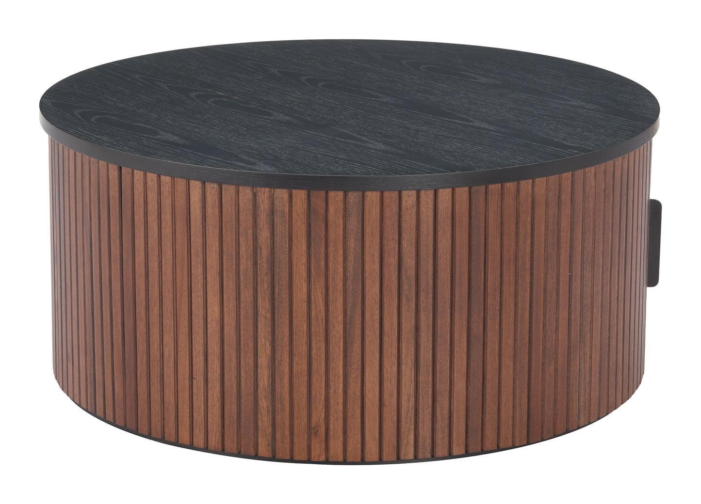 Nejaus Coffee Table Black & Walnut - Disselt Designs