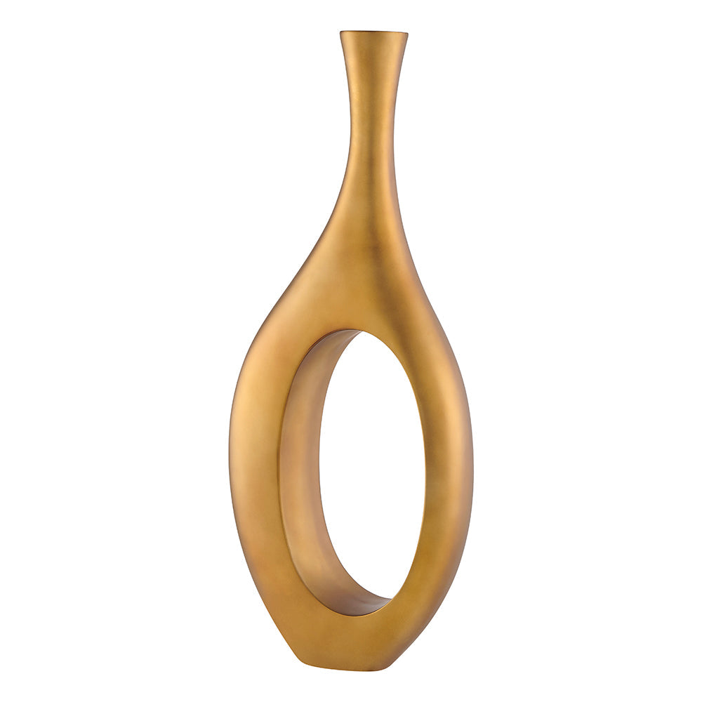 Trombone Vase Large // Matte Bronze - Disselt Designs