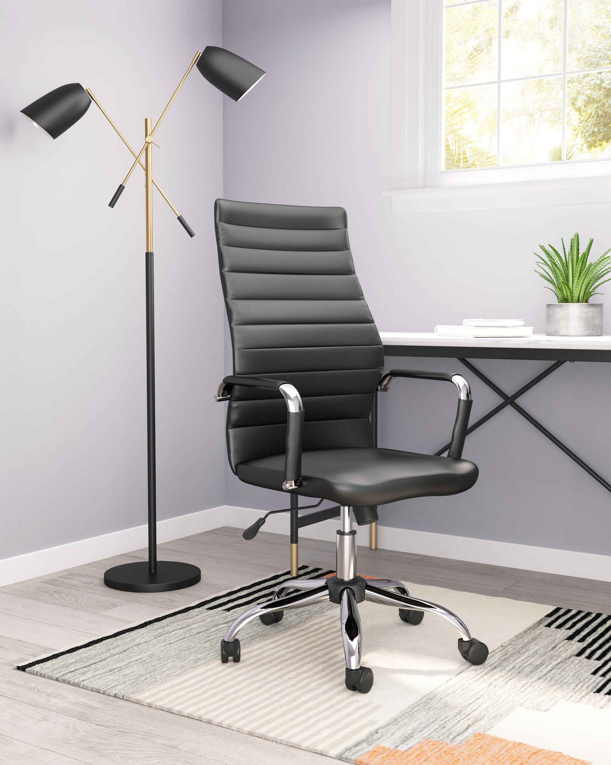 Primero Office Chair Black - Disselt Designs