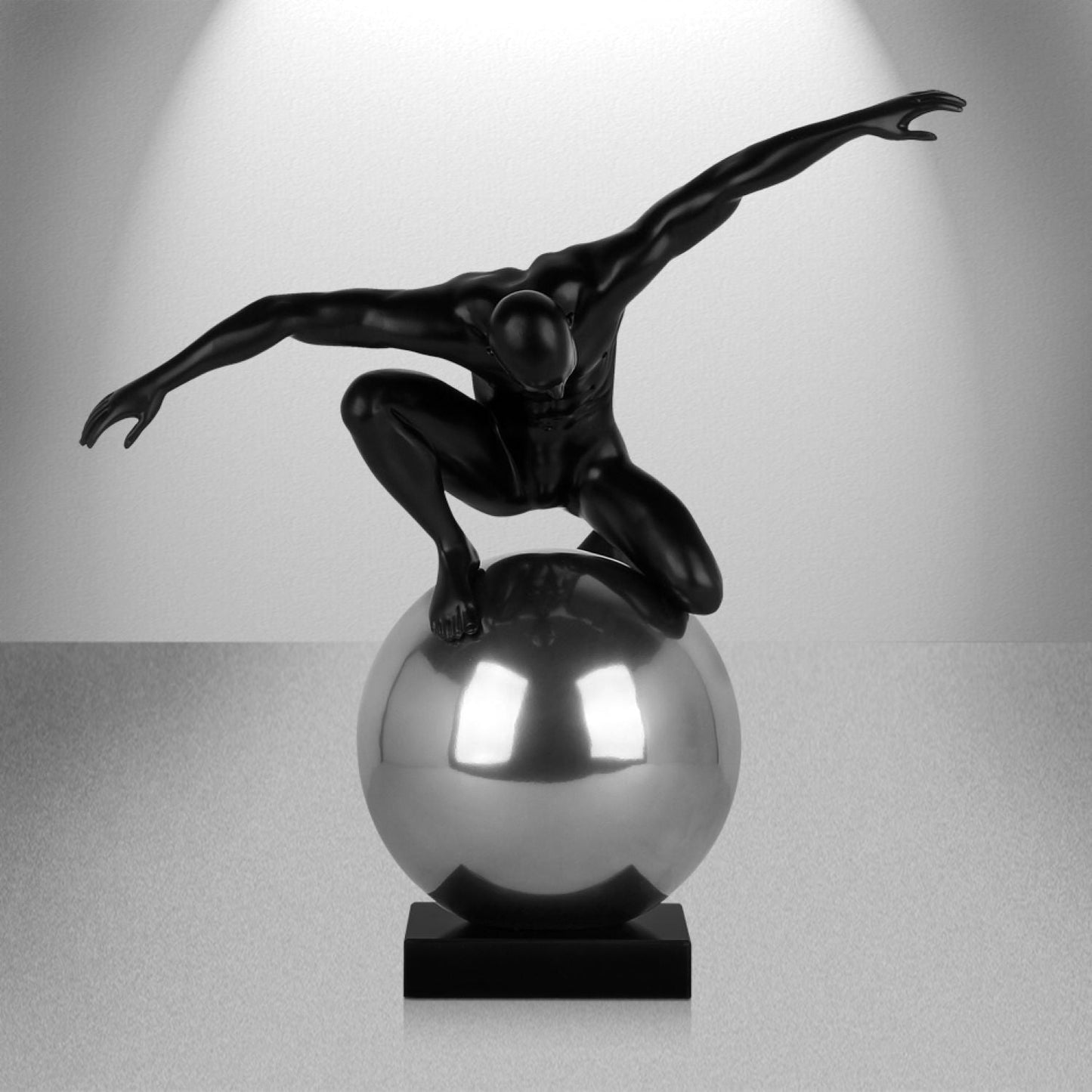 Equilibrium Structure // Matte Black and Semi Chrome - Disselt Designs