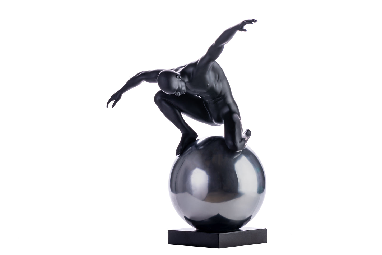 Equilibrium Structure // Matte Black and Semi Chrome - Disselt Designs