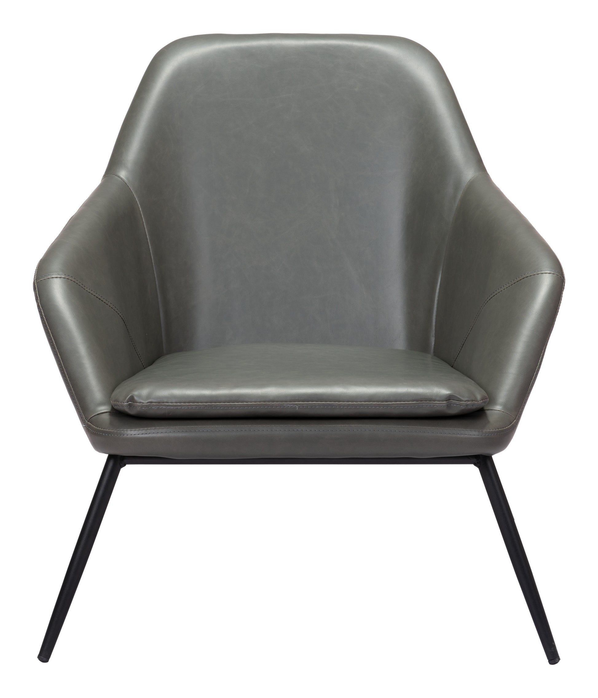 Manuel Accent Chair Gray - Disselt Designs