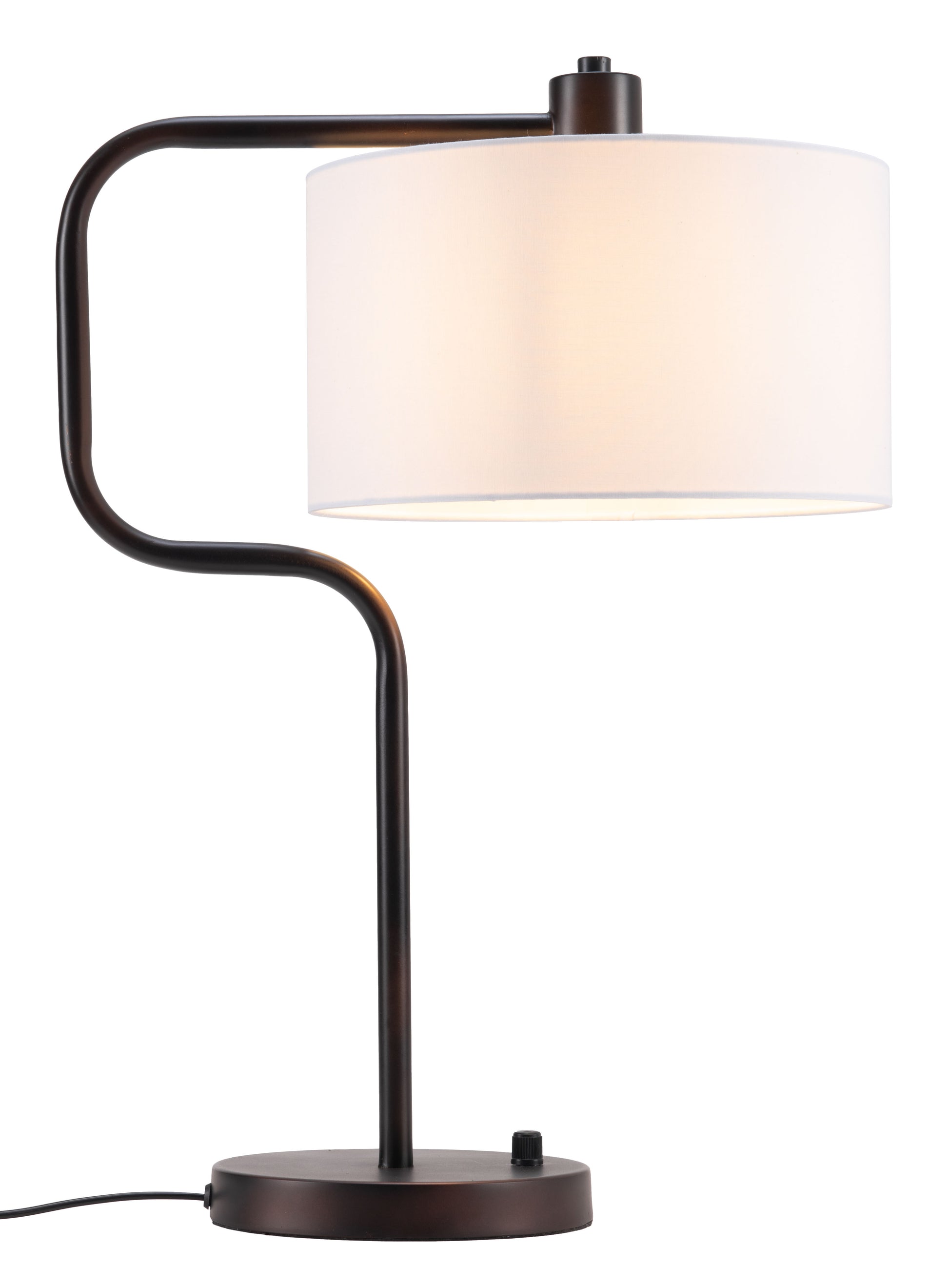 Middlemist Table Lamp White - Disselt Designs