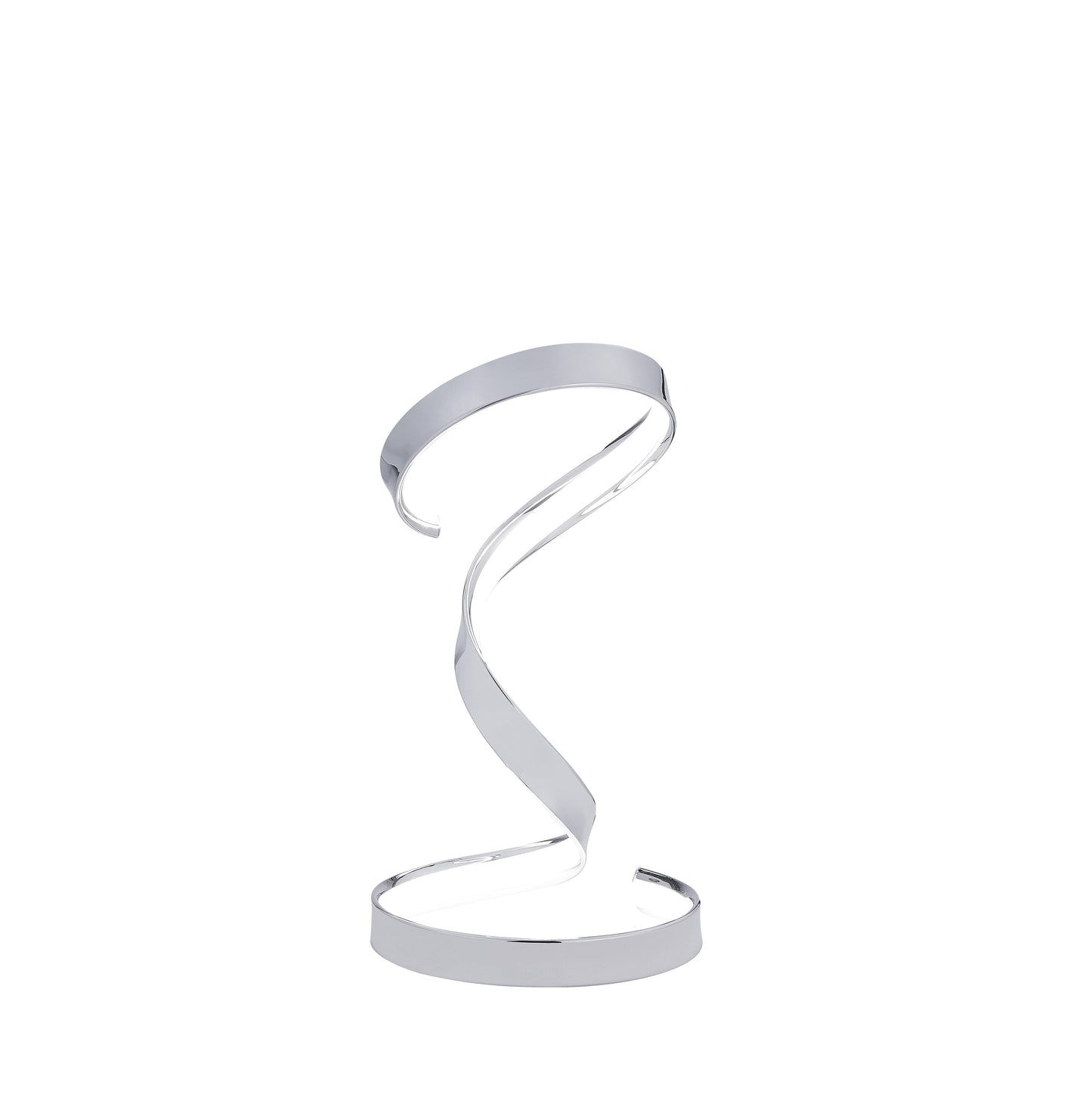 Hamburg Chrome Table Lamp // LED Strip & Dimmable Switch - Disselt Designs