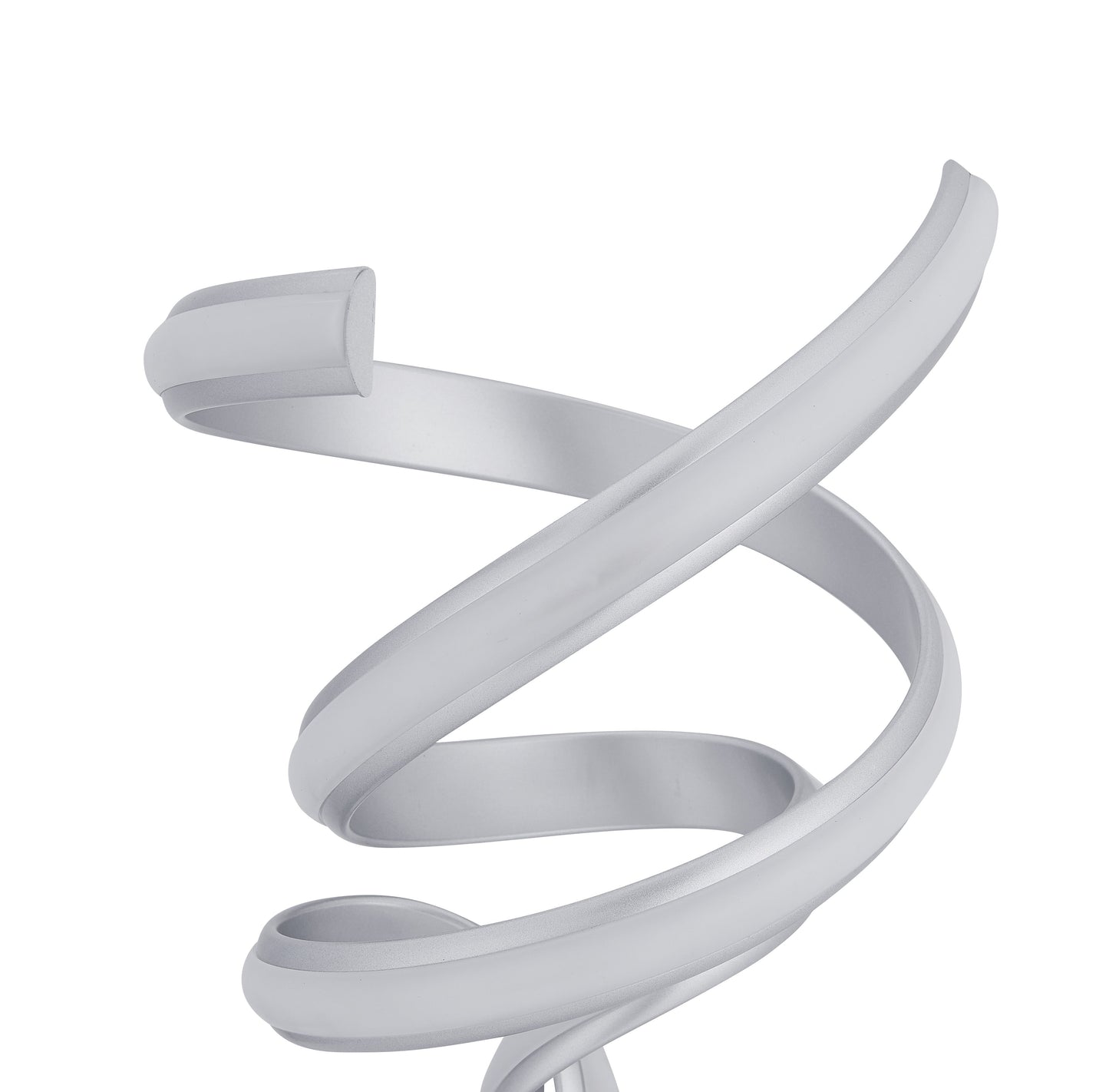 Munich Silver Table Lamp // LED Strip & Touch Dimmer - Disselt Designs