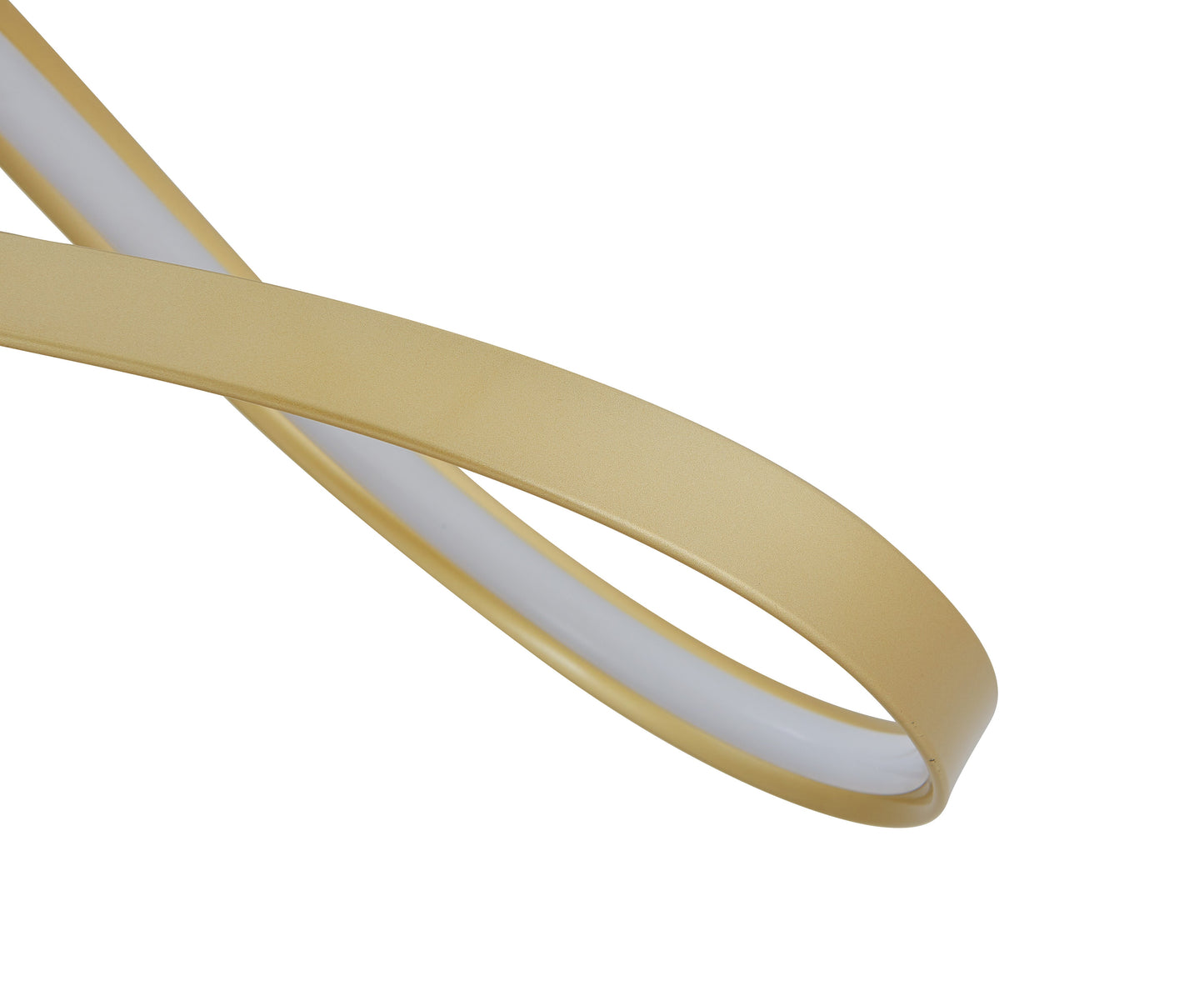 Bucharest Integrated LED Chandelier // Sandy Gold - Disselt Designs