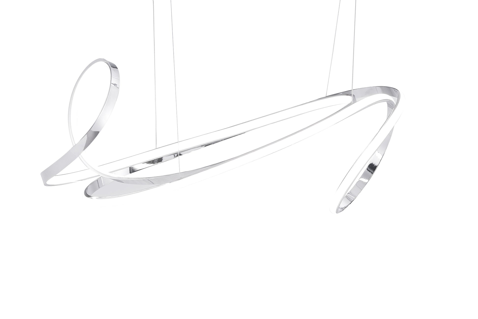 Moscow LED Chandelier // Chrome - Disselt Designs
