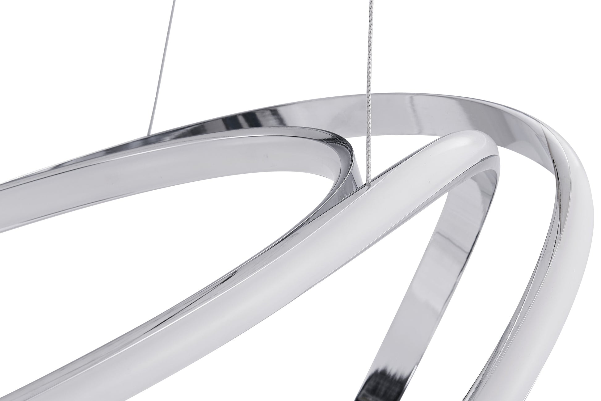 Moscow LED Chandelier // Chrome - Disselt Designs