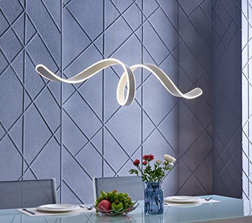 Copenhagen LED Chandelier // White - Disselt Designs