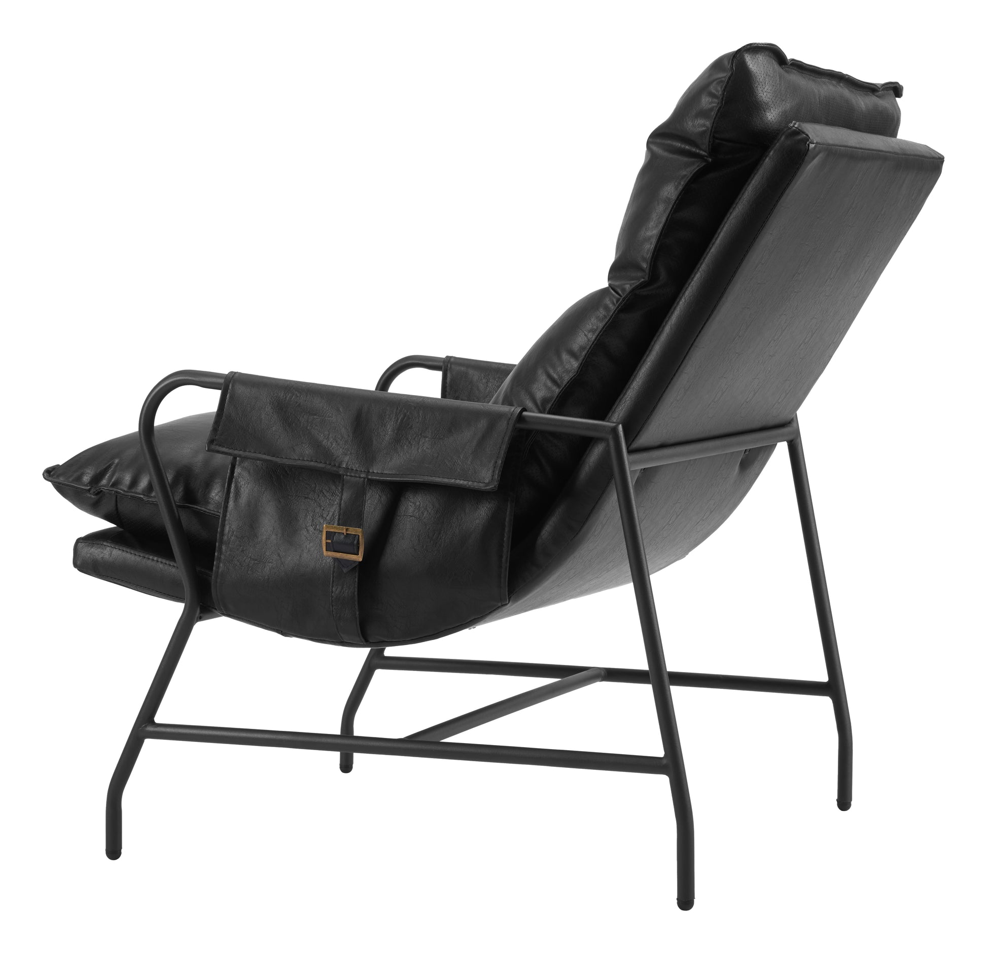 Halaus Accent Chair Black - Disselt Designs