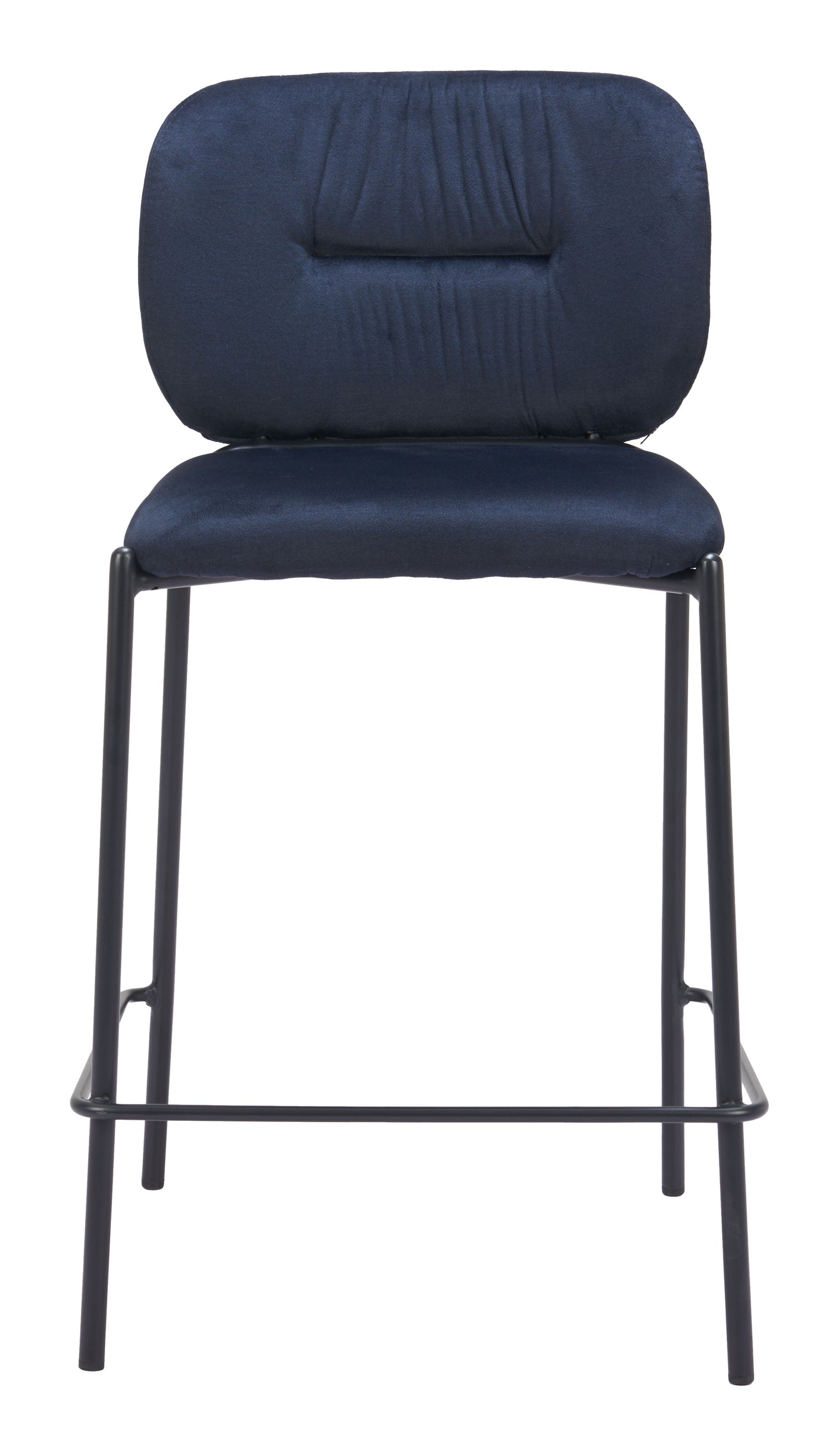 Plat Counter Stool (Set of 2) Blue - Disselt Designs